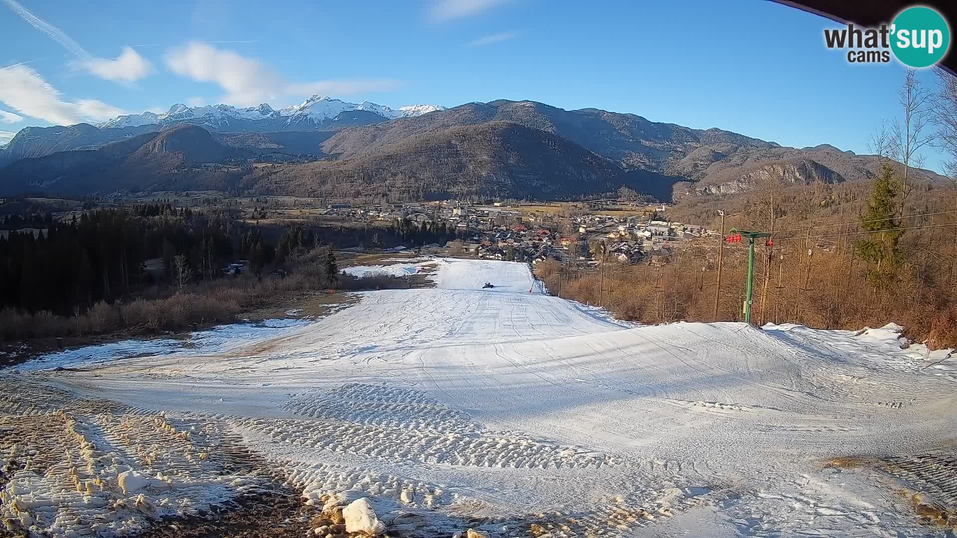 Webcam Bohinjska Bistrica – Live View from Kozji Hrbet Ski Station