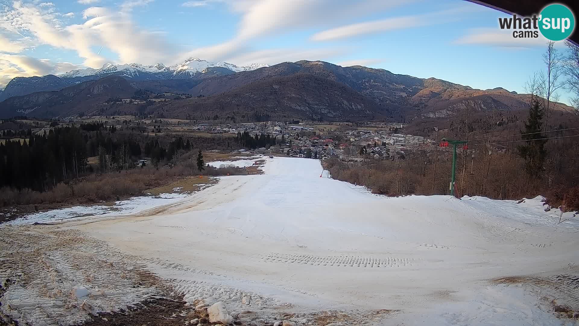 Webcam Bohinjska Bistrica – Live View from Kozji Hrbet Ski Station