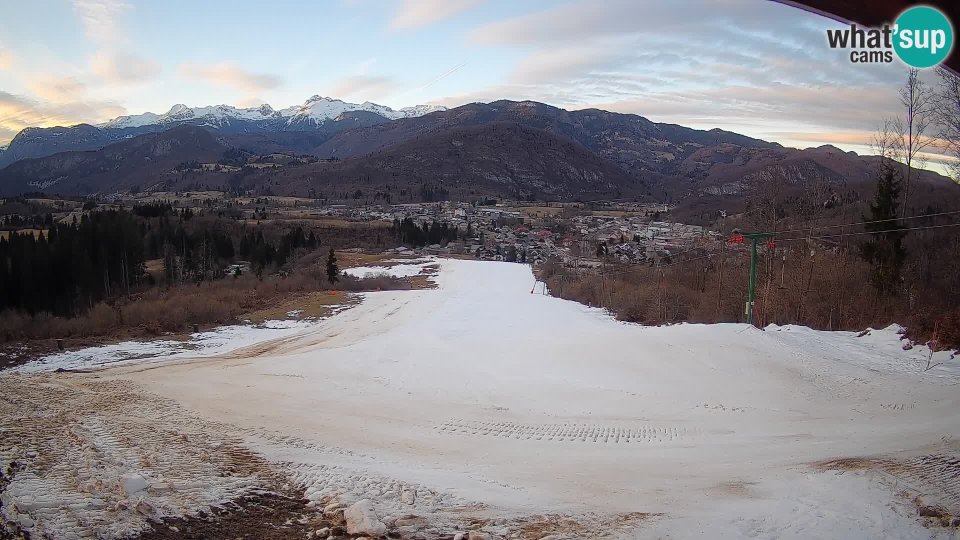 Webcam Bohinjska Bistrica – Live View from Kozji Hrbet Ski Station