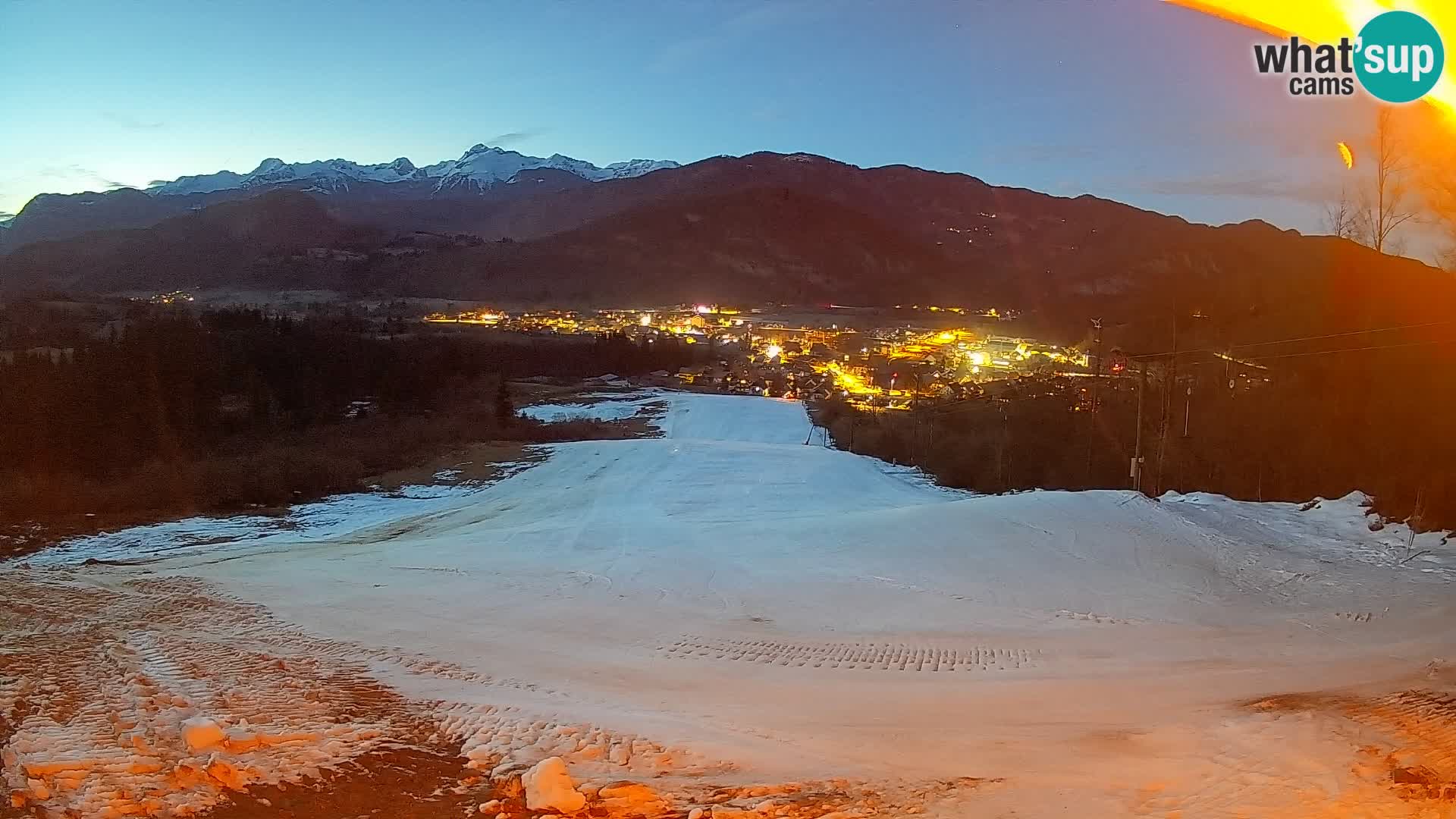 Livekamera Bohinjska Bistrica – Liveblick von der Skistation Kozji Hrbet