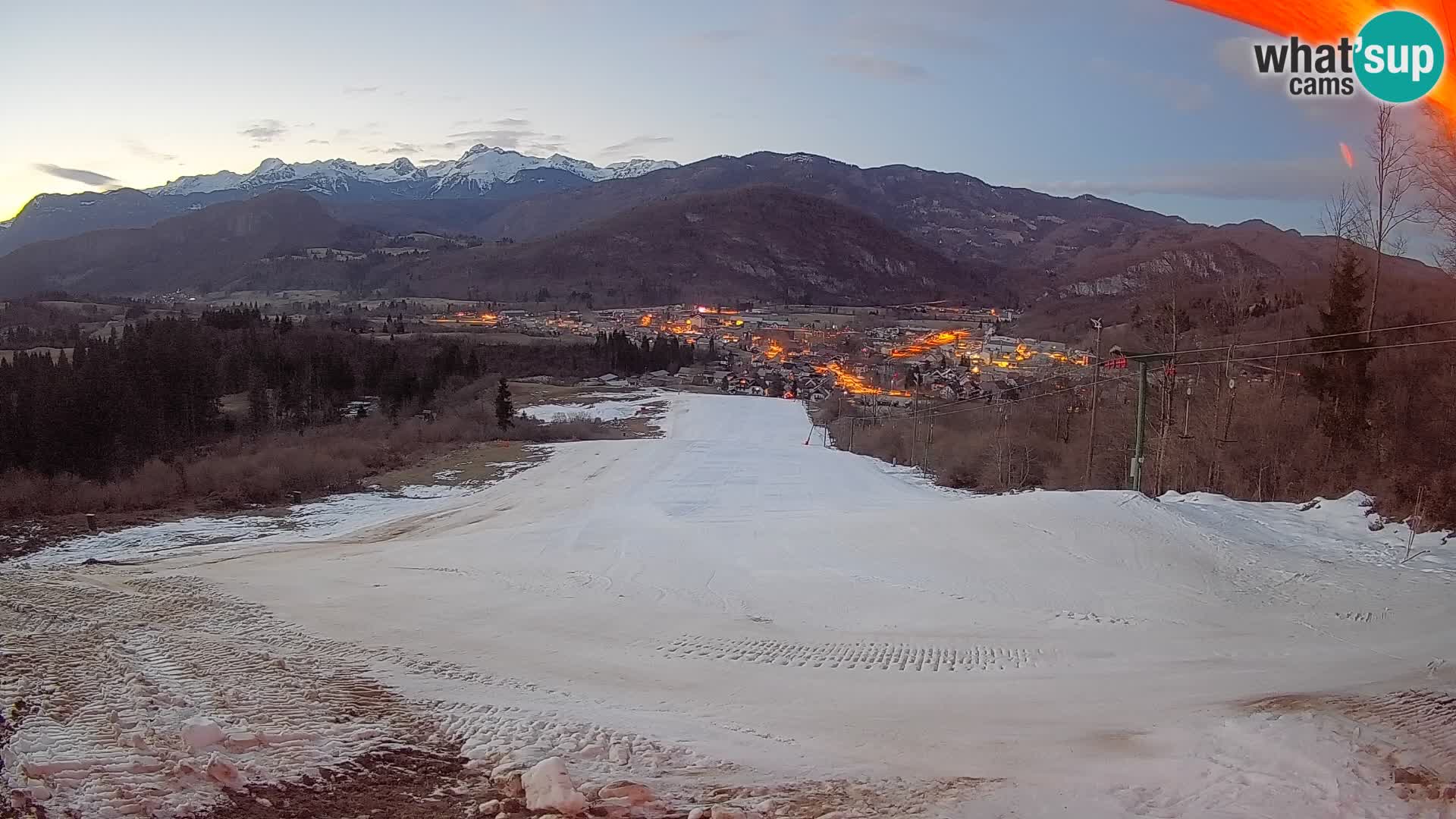 Webcam Bohinjska Bistrica – Live View from Kozji Hrbet Ski Station