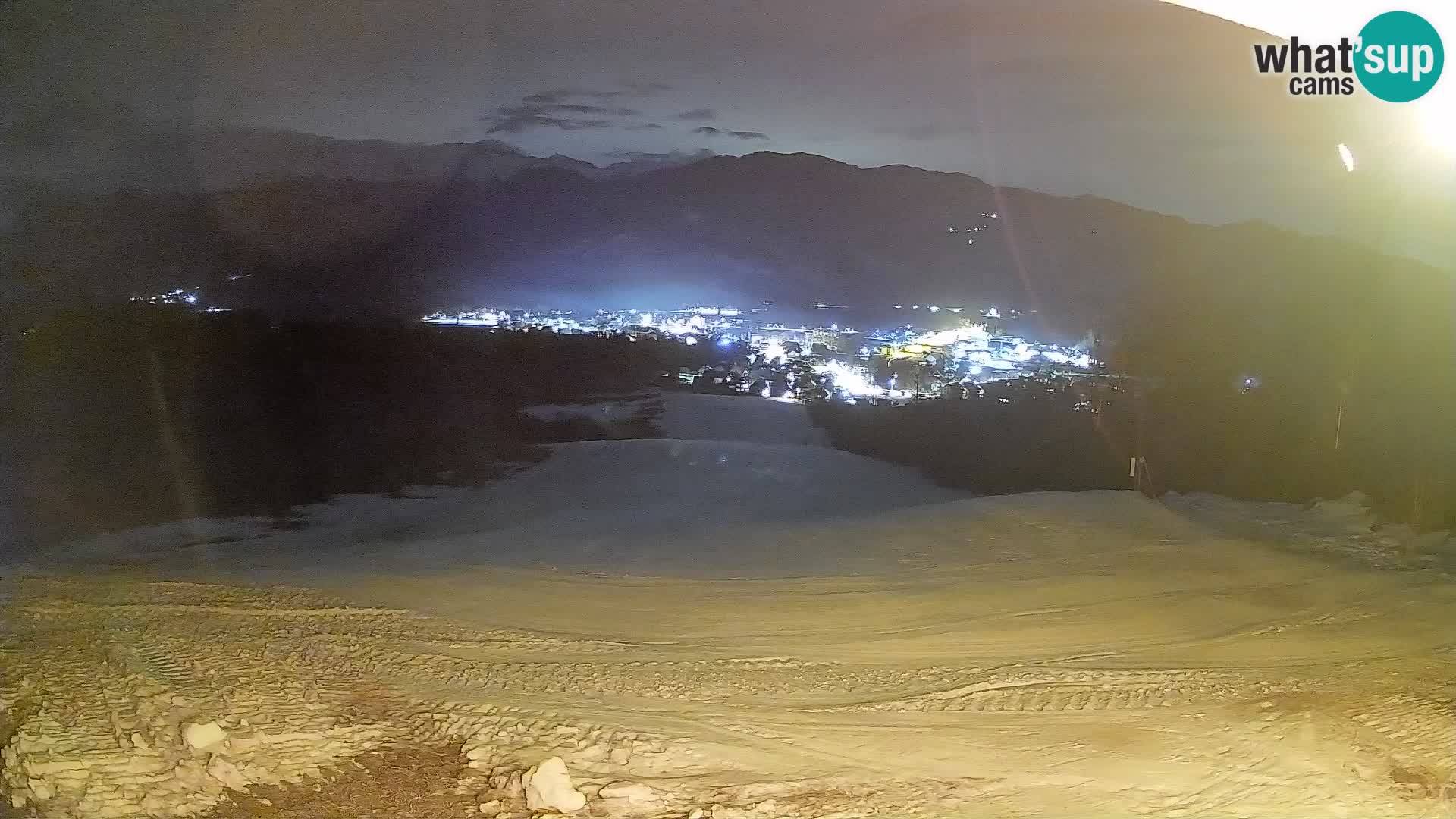 Webcam Bohinjska Bistrica – Vista live dalla stazione sciistica Kozji Hrbet