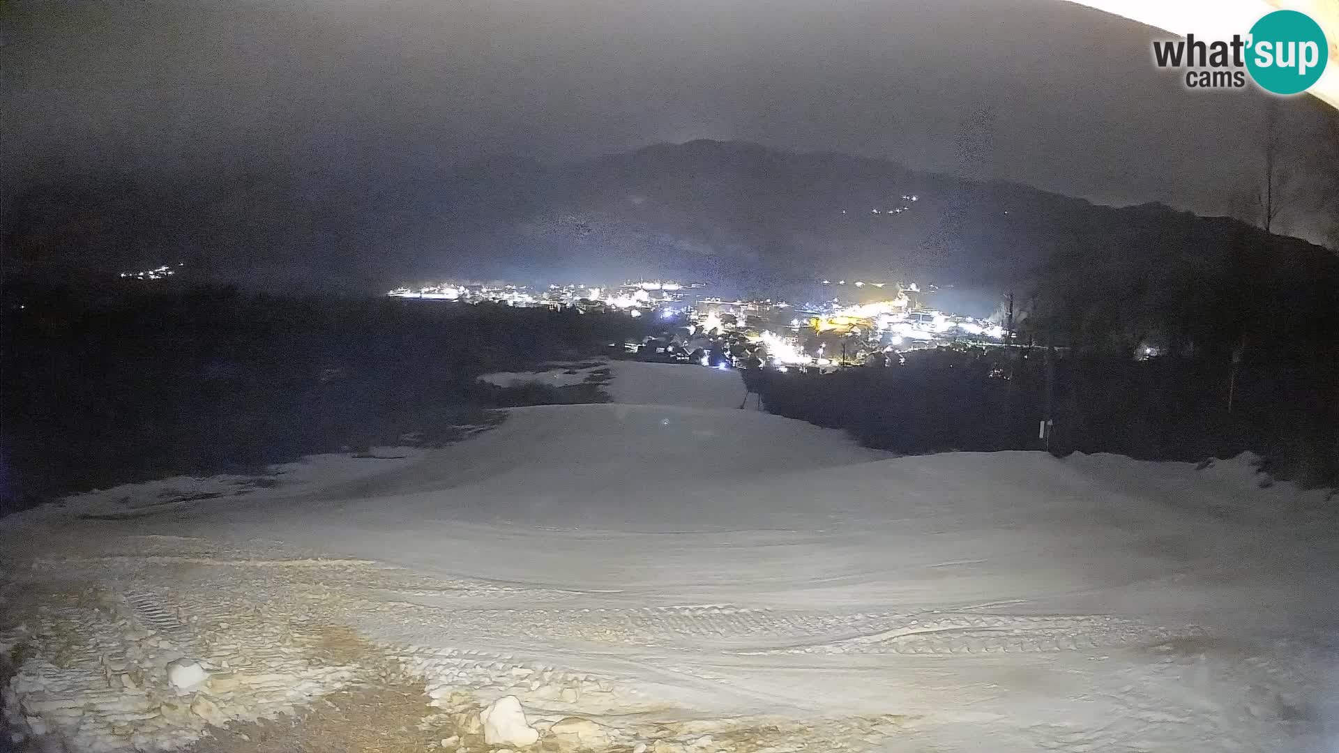 Webcam Bohinjska Bistrica – Vista live dalla stazione sciistica Kozji Hrbet