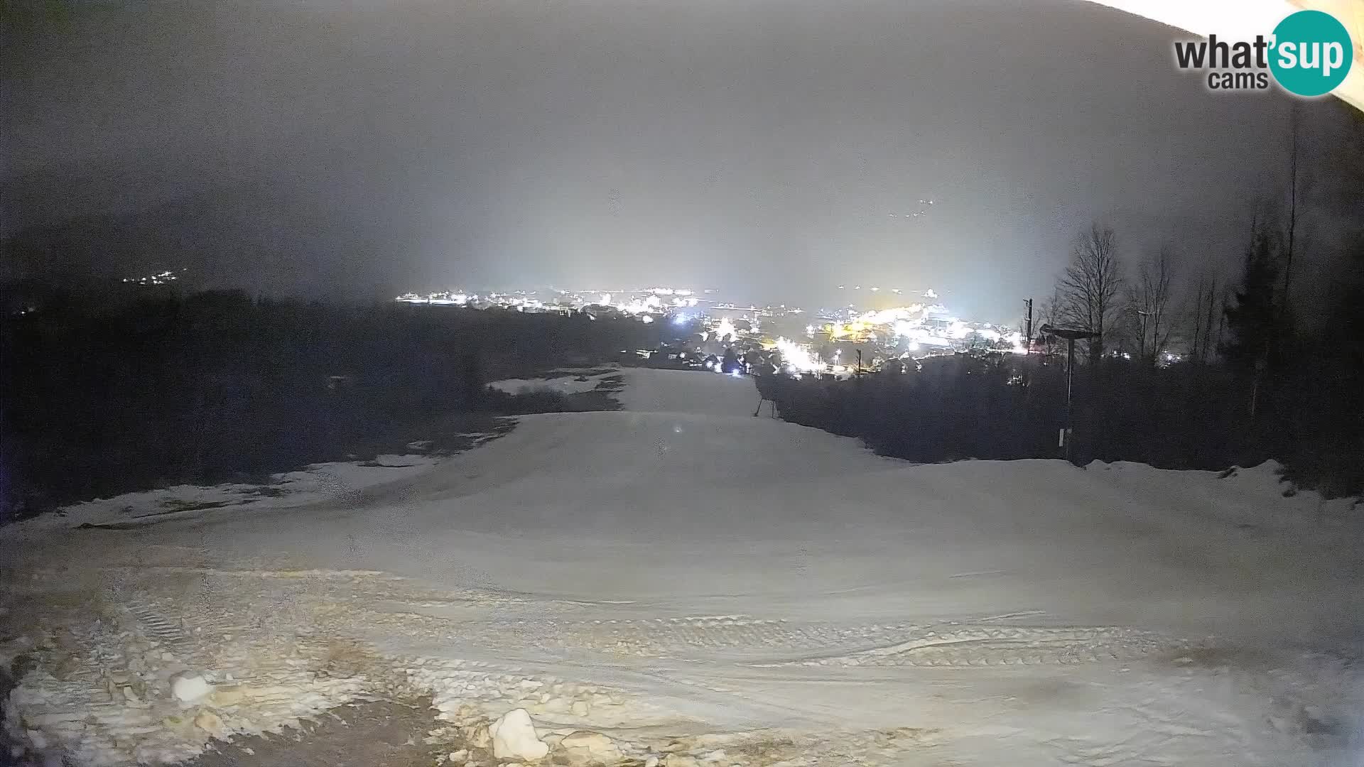 Webcam Bohinjska Bistrica – Vista live dalla stazione sciistica Kozji Hrbet