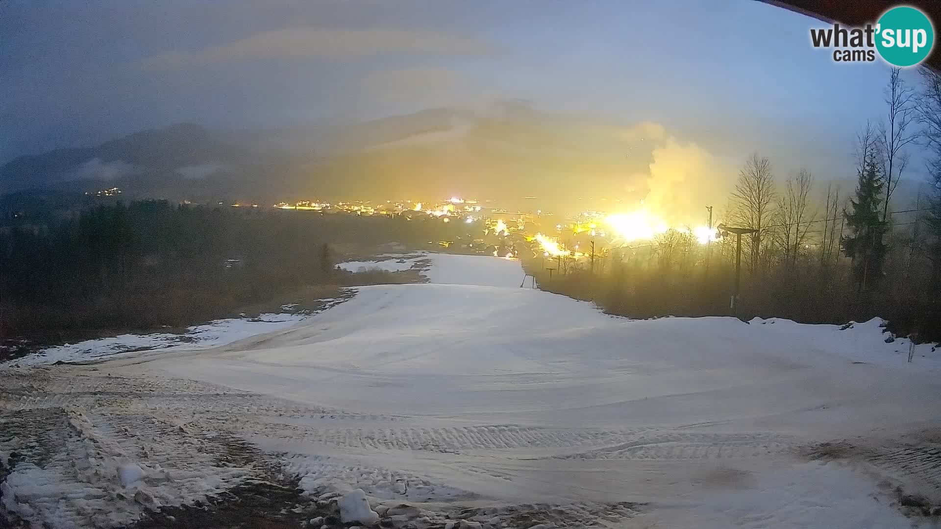 Livekamera Bohinjska Bistrica – Liveblick von der Skistation Kozji Hrbet