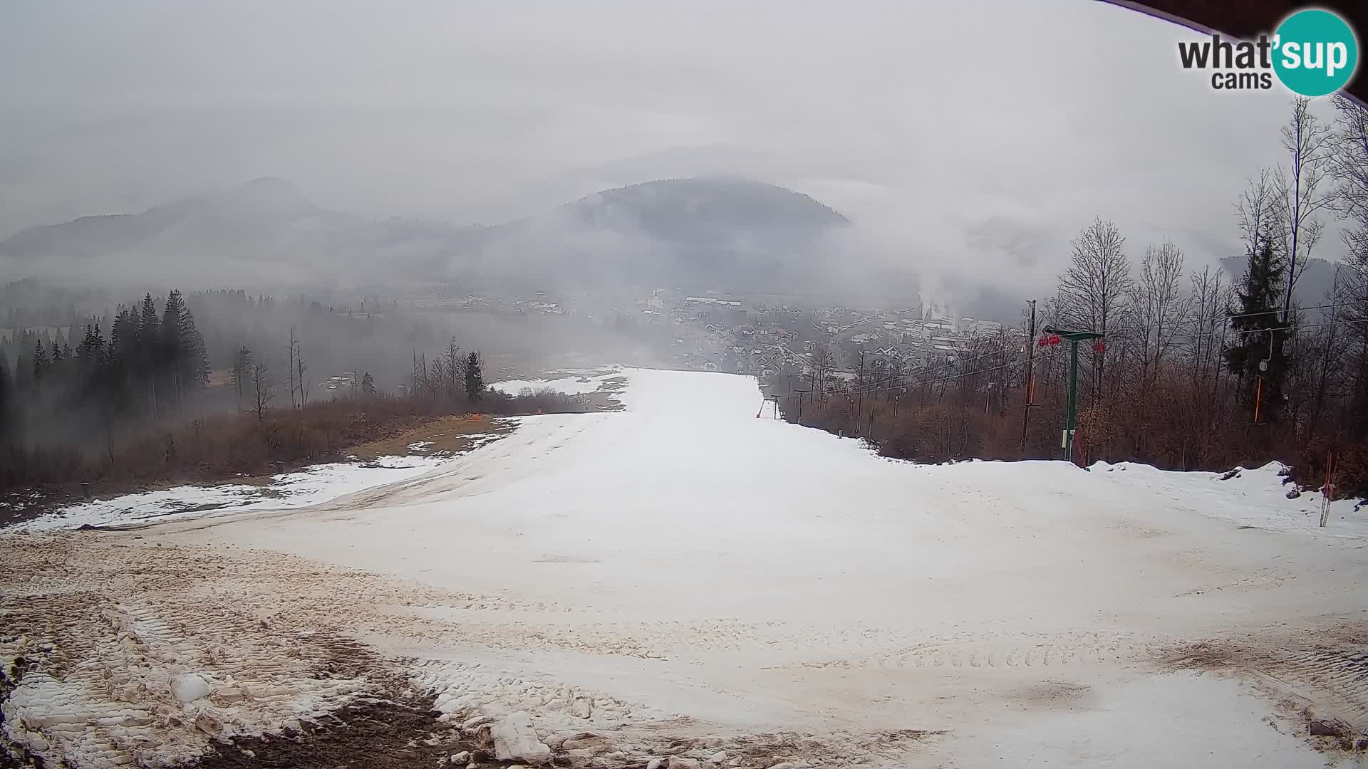 Webcam Bohinjska Bistrica – Vue en direct depuis la station de ski Kozji Hrbet