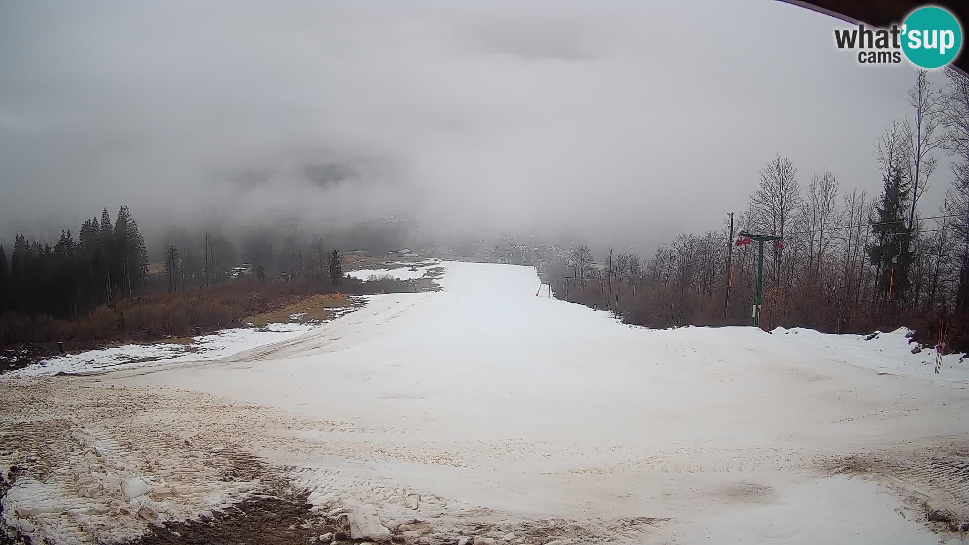 Livekamera Bohinjska Bistrica – Liveblick von der Skistation Kozji Hrbet