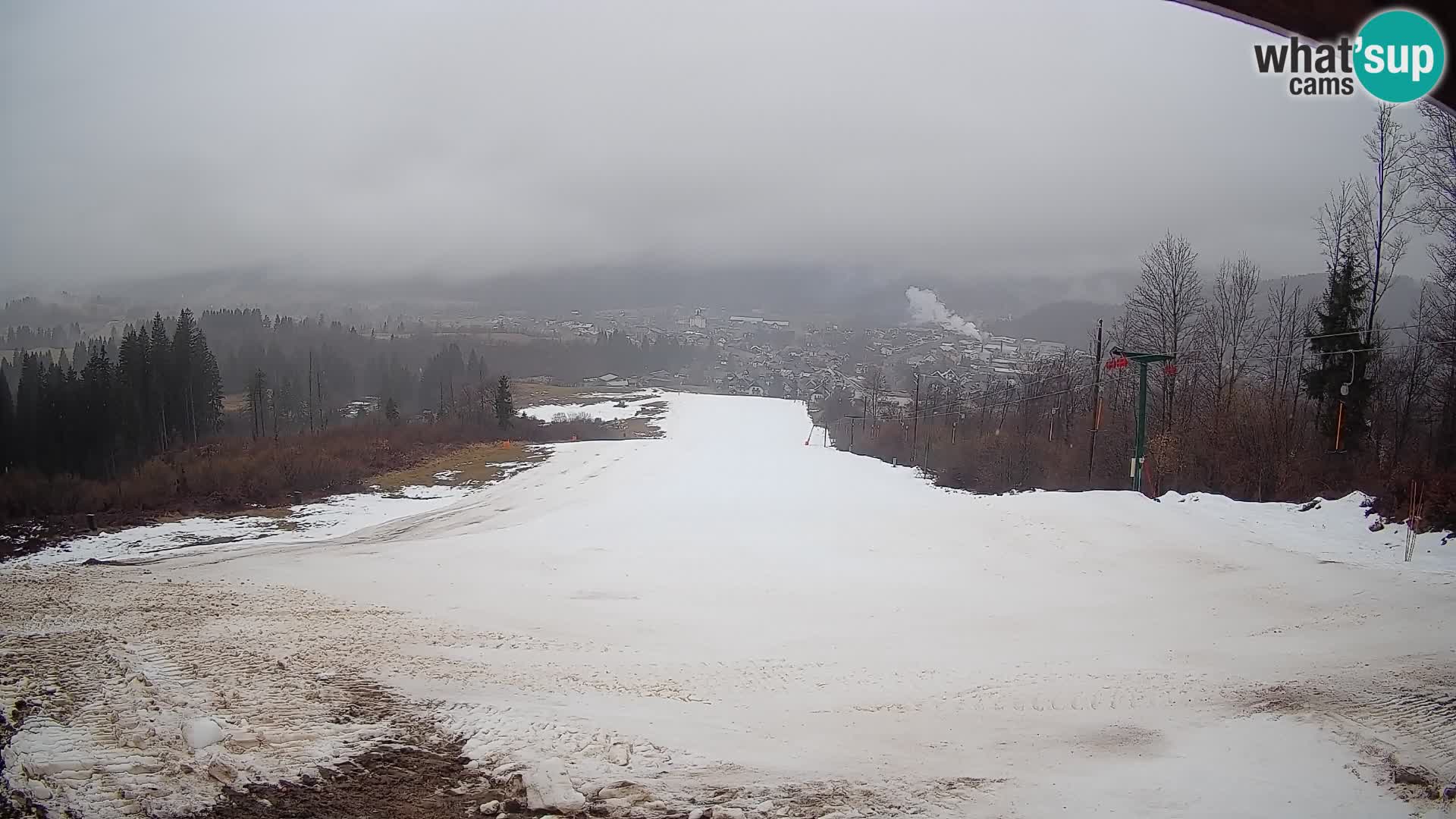 Cámara en vivo Bohinjska Bistrica – Vista en directo desde la estación de esquí Kozji Hrbet