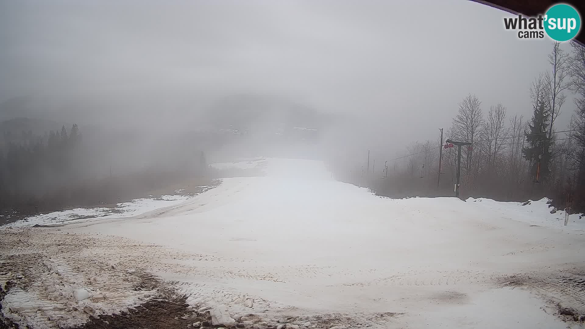 Webcam Bohinjska Bistrica – Vista live dalla stazione sciistica Kozji Hrbet