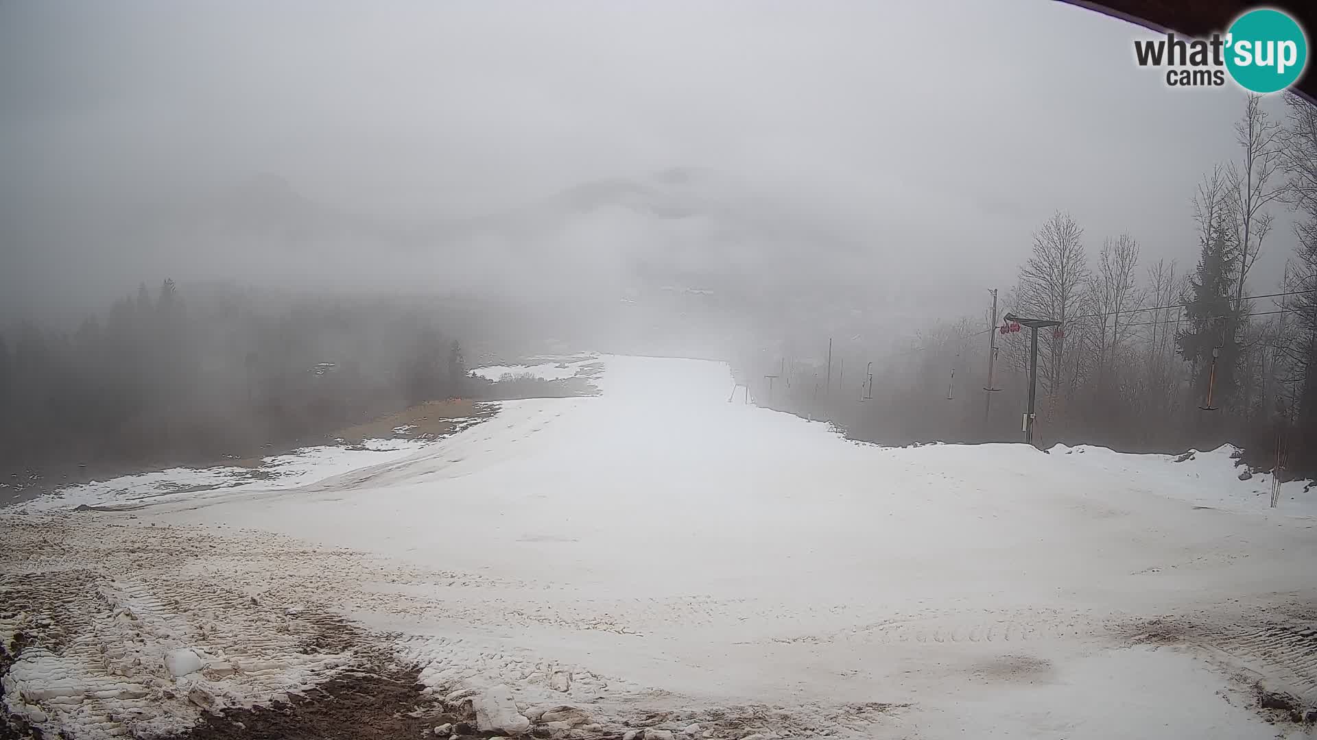 Webcam Bohinjska Bistrica – Live View from Kozji Hrbet Ski Station