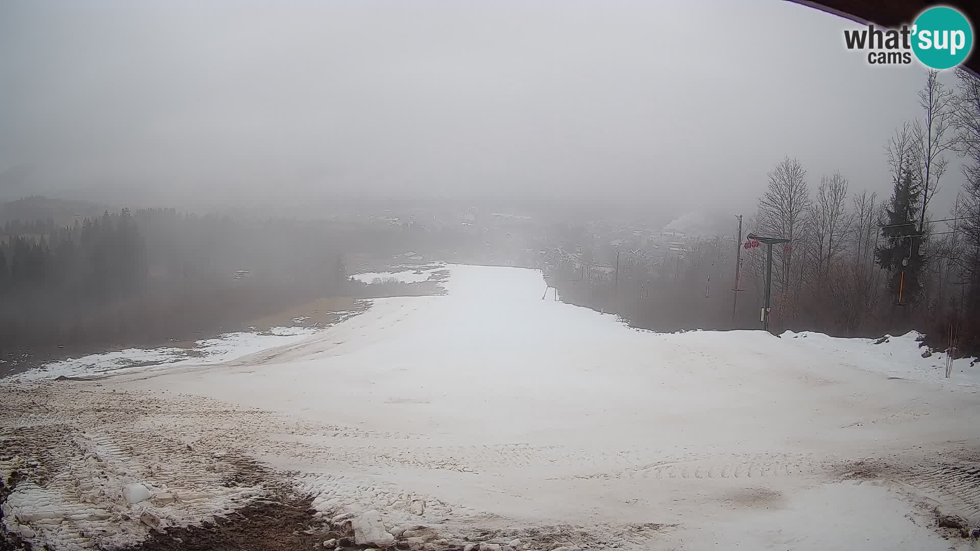 Webcam Bohinjska Bistrica – Live View from Kozji Hrbet Ski Station