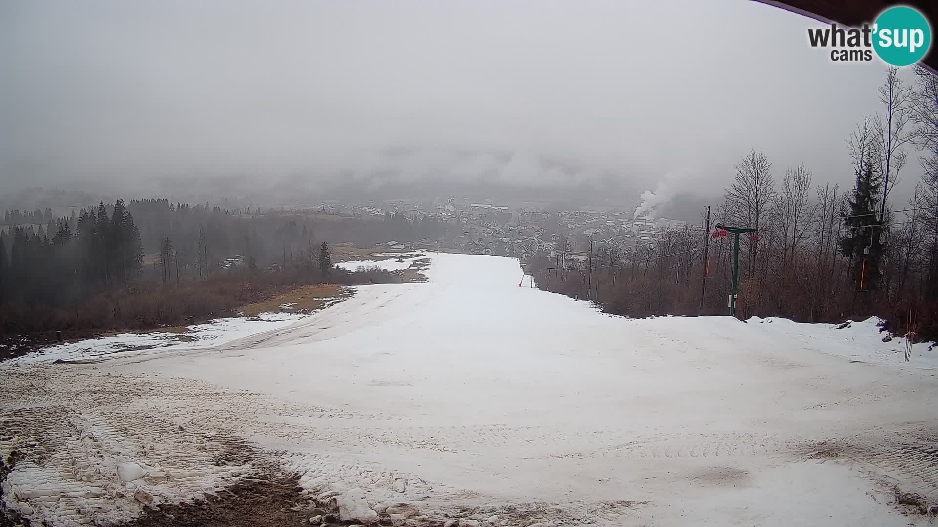 Webcam Bohinjska Bistrica – Vista live dalla stazione sciistica Kozji Hrbet
