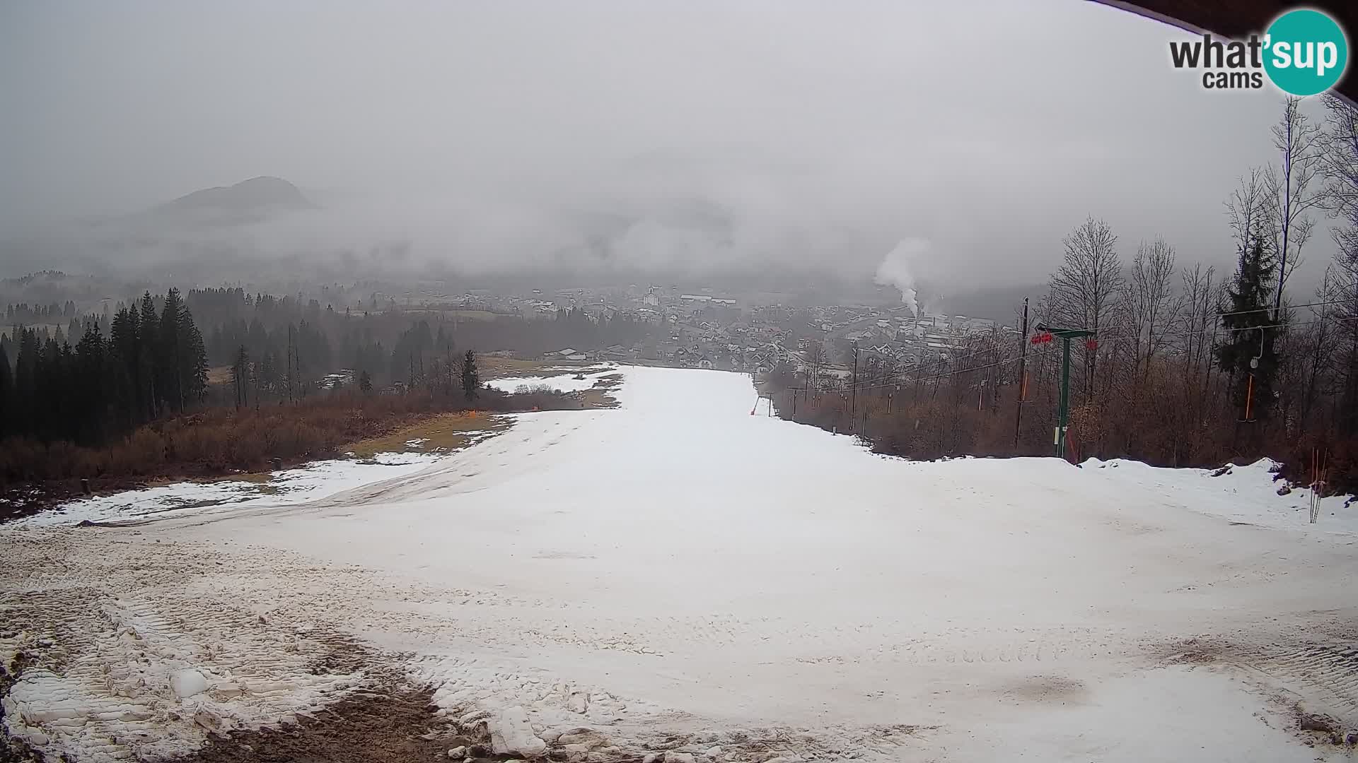 Webcam Bohinjska Bistrica – Live View from Kozji Hrbet Ski Station