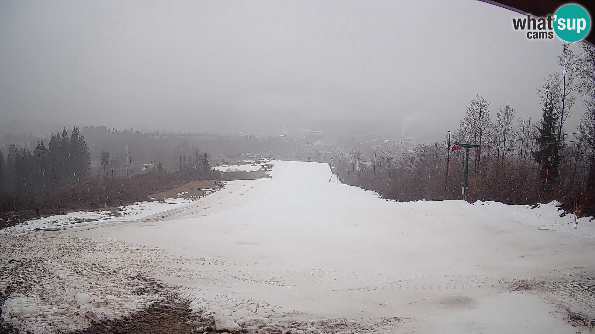 Webcam Bohinjska Bistrica – Live View from Kozji Hrbet Ski Station