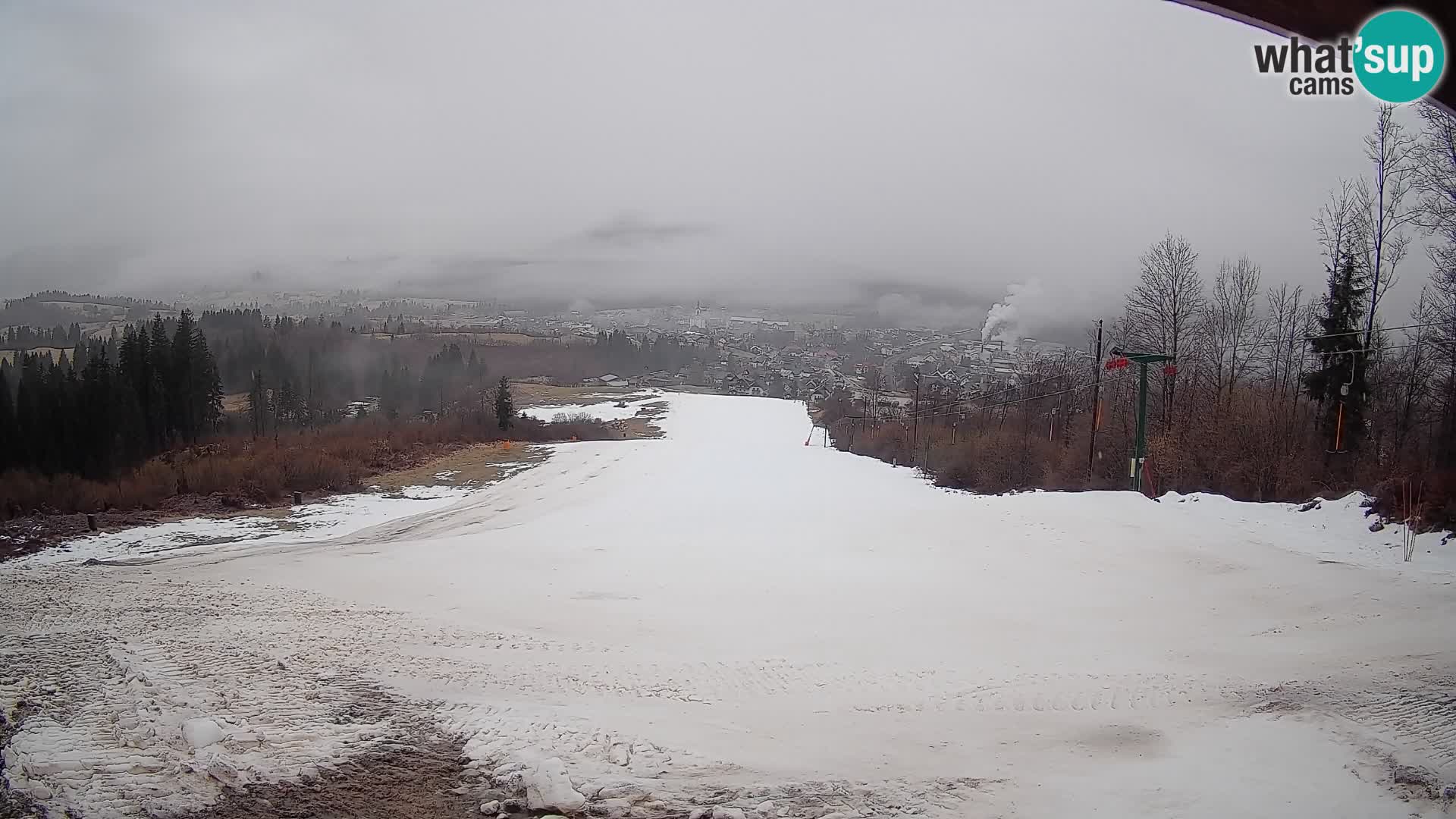 Livekamera Bohinjska Bistrica – Liveblick von der Skistation Kozji Hrbet