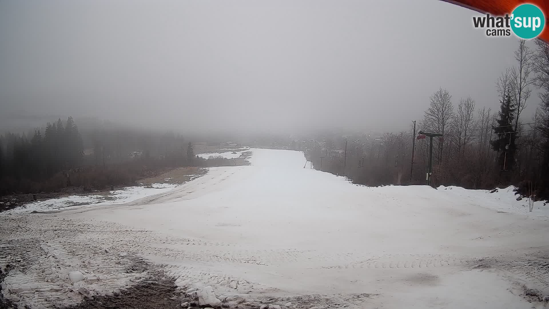 Webcam Bohinjska Bistrica – Vue en direct depuis la station de ski Kozji Hrbet