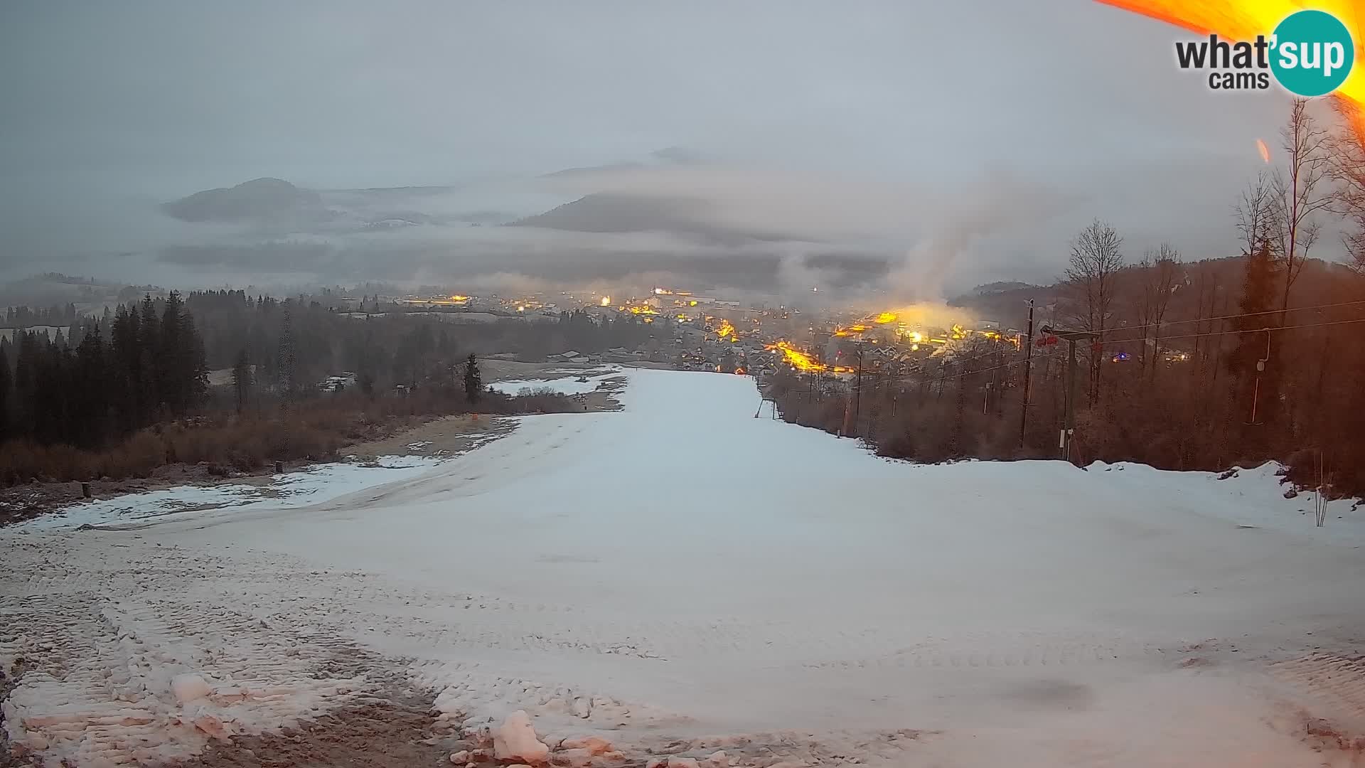 Livekamera Bohinjska Bistrica – Liveblick von der Skistation Kozji Hrbet