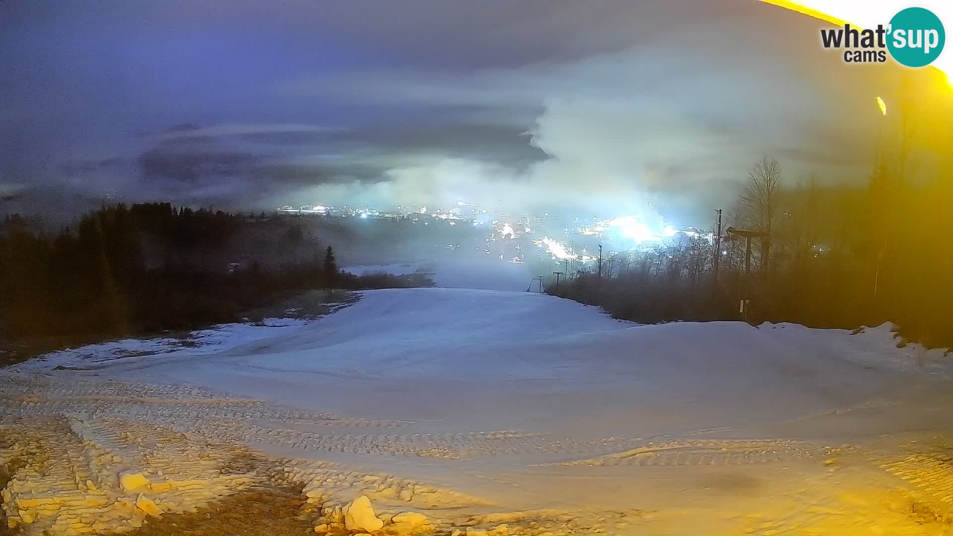 Webcam Bohinjska Bistrica – Live View from Kozji Hrbet Ski Station