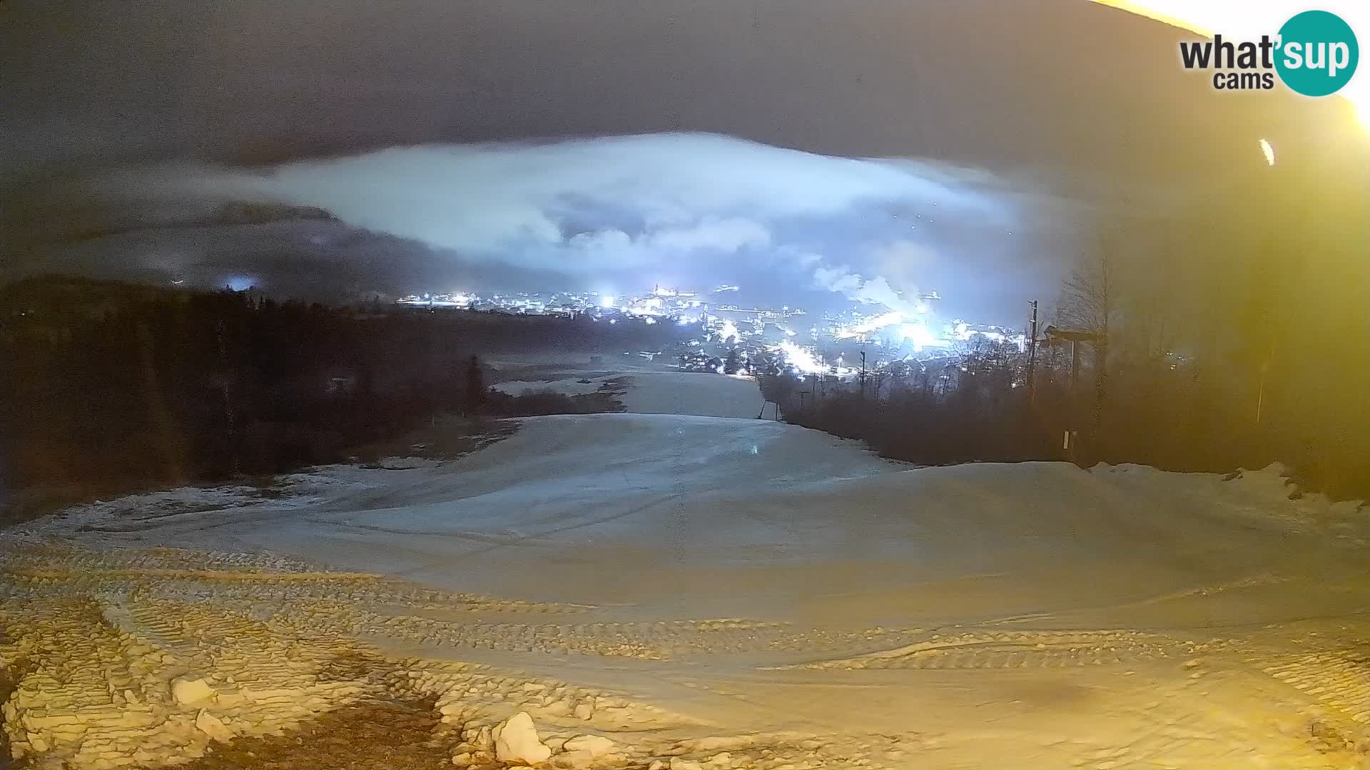 Webcam Bohinjska Bistrica – Vista live dalla stazione sciistica Kozji Hrbet