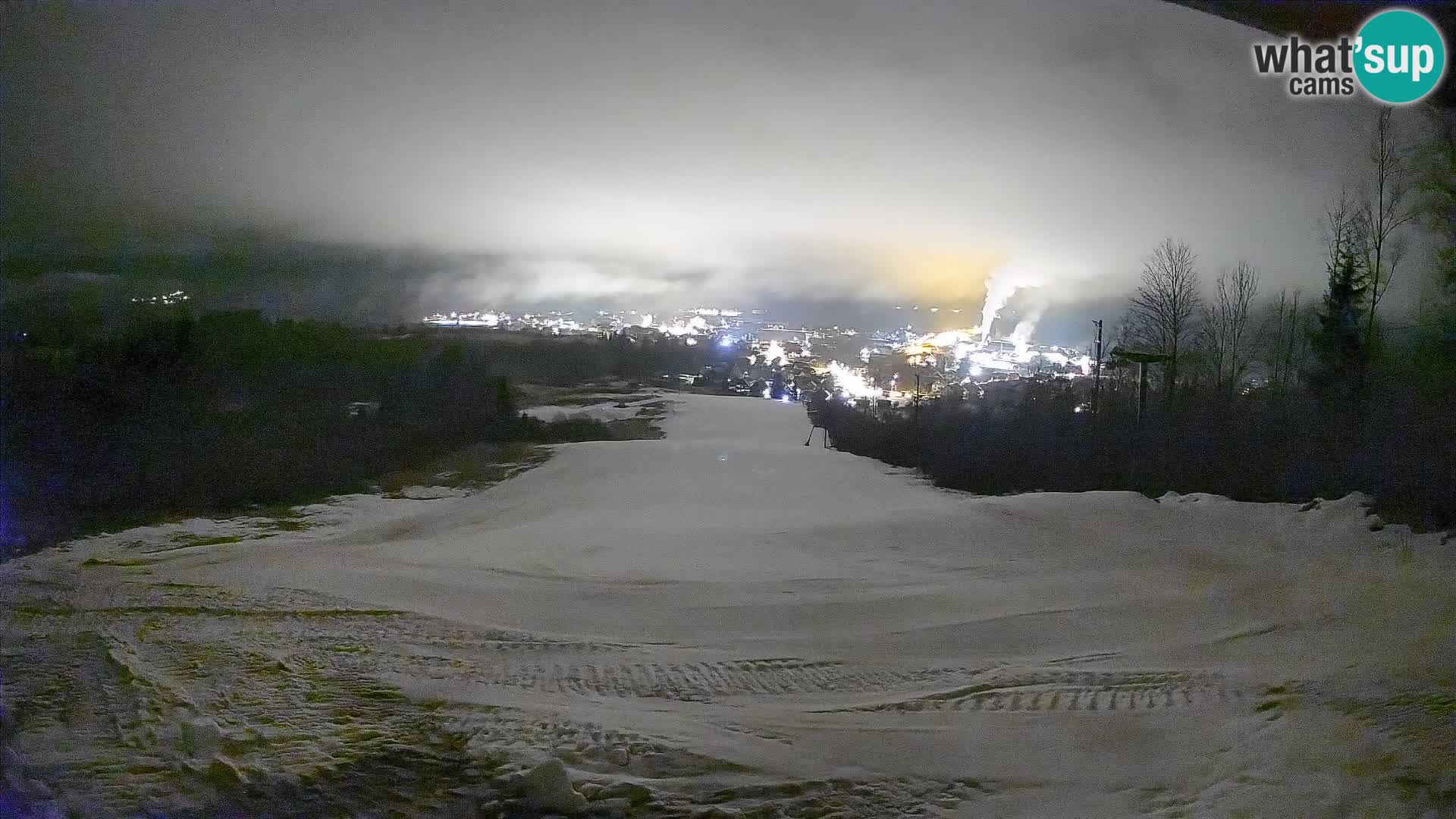 Webcam Bohinjska Bistrica – Live View from Kozji Hrbet Ski Station