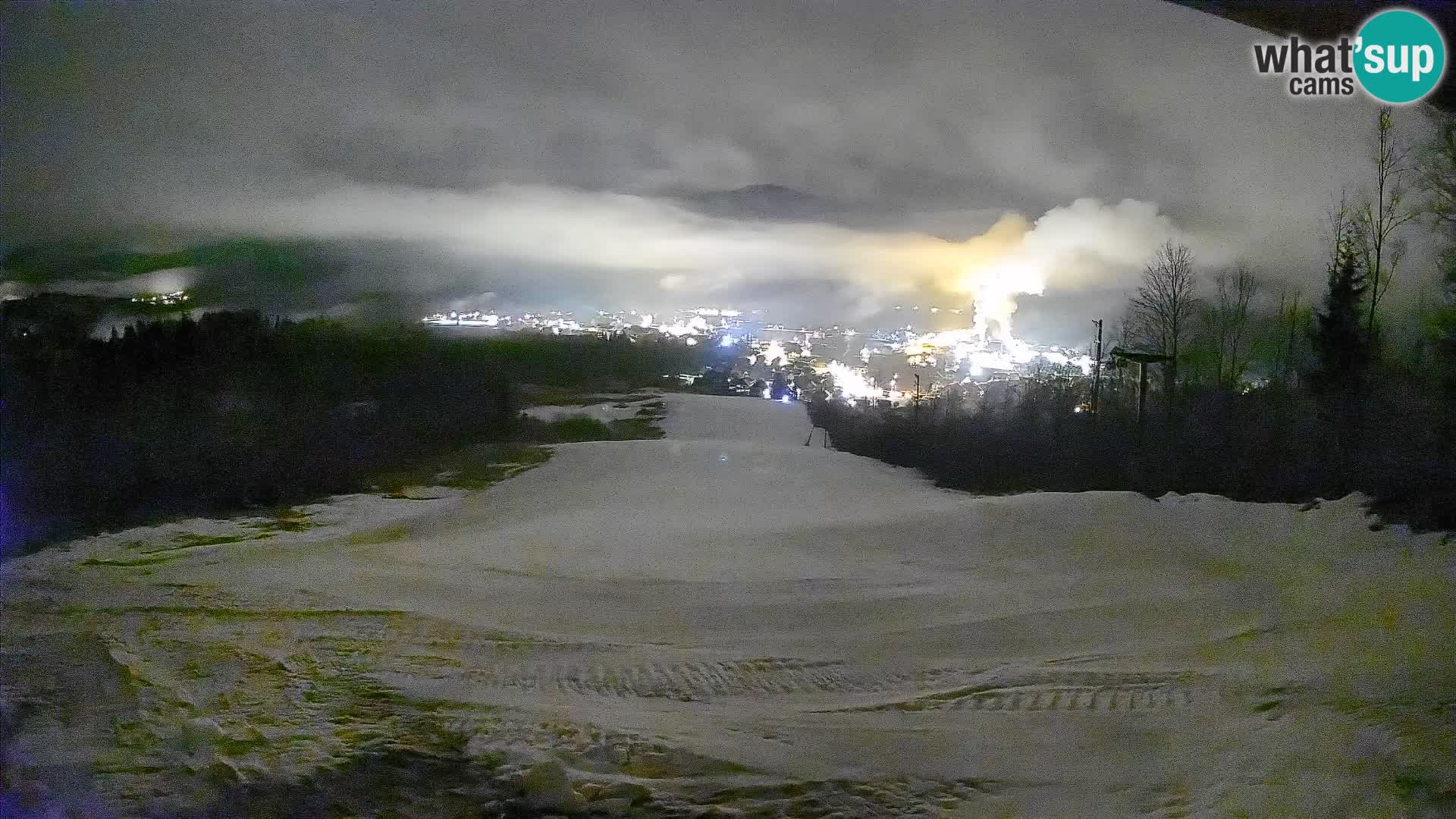 Webcam Bohinjska Bistrica – Live View from Kozji Hrbet Ski Station