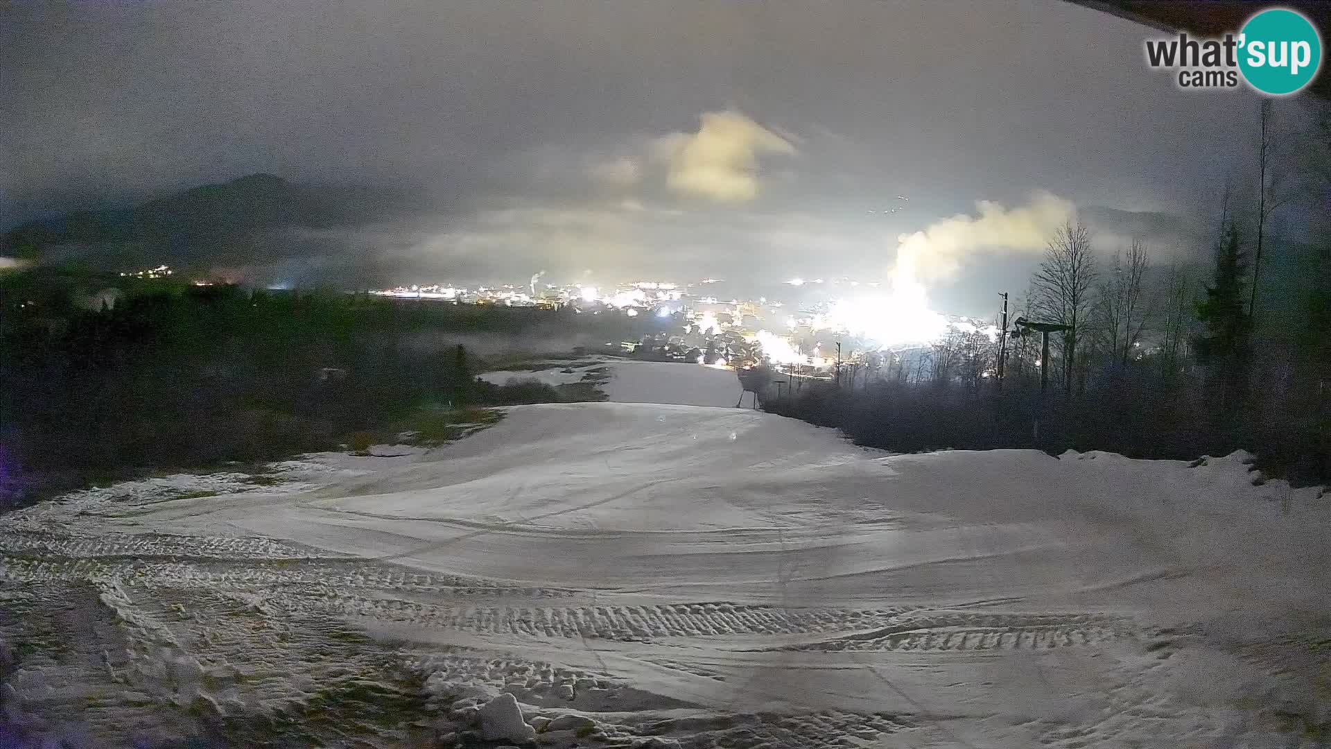 Webcam Bohinjska Bistrica – Live View from Kozji Hrbet Ski Station