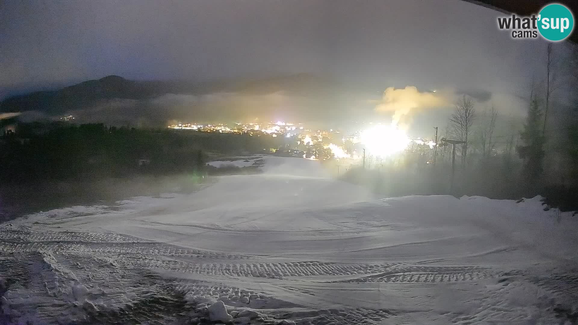 Webcam Bohinjska Bistrica – Live View from Kozji Hrbet Ski Station