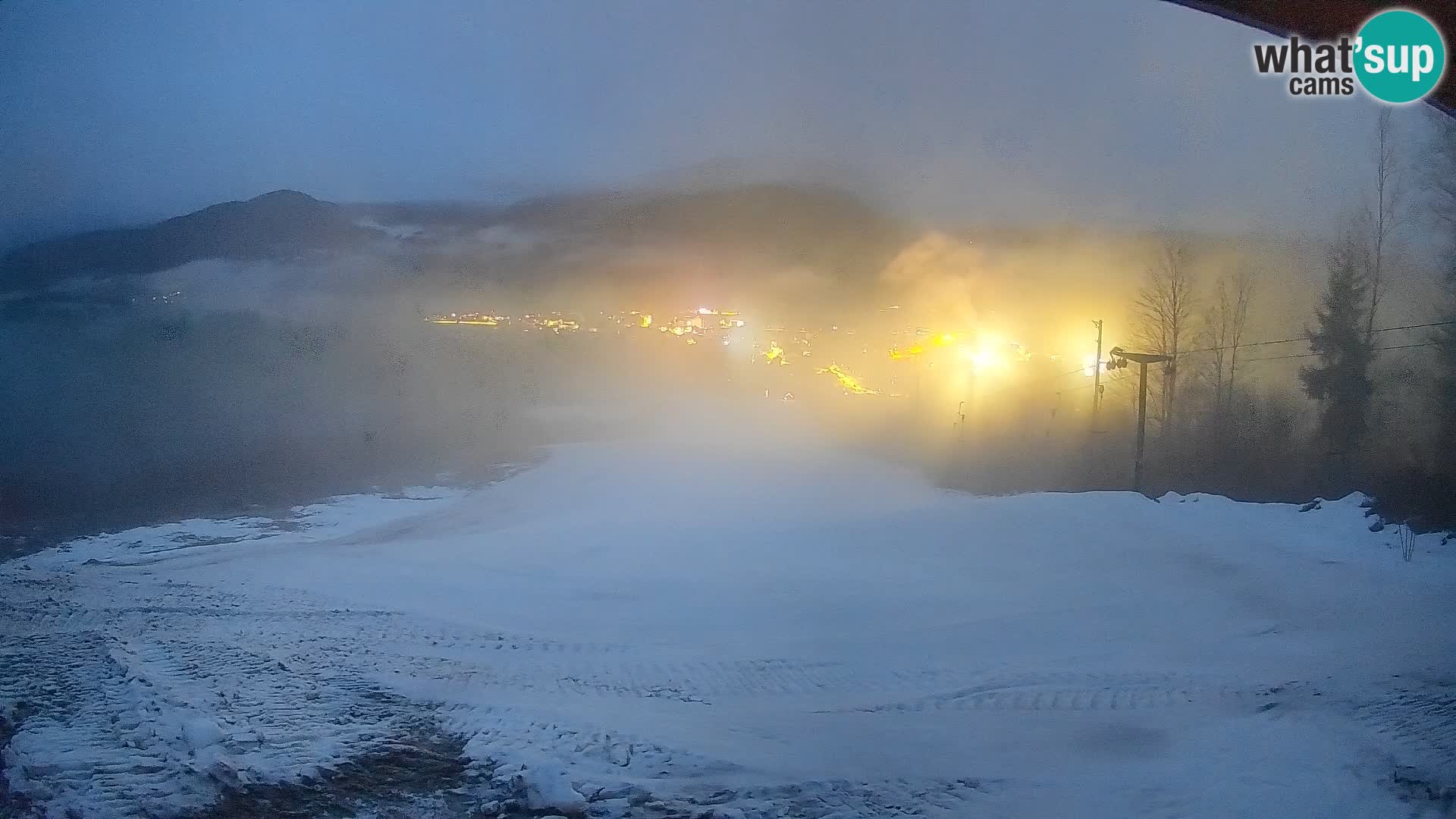 Cámara en vivo Bohinjska Bistrica – Vista en directo desde la estación de esquí Kozji Hrbet