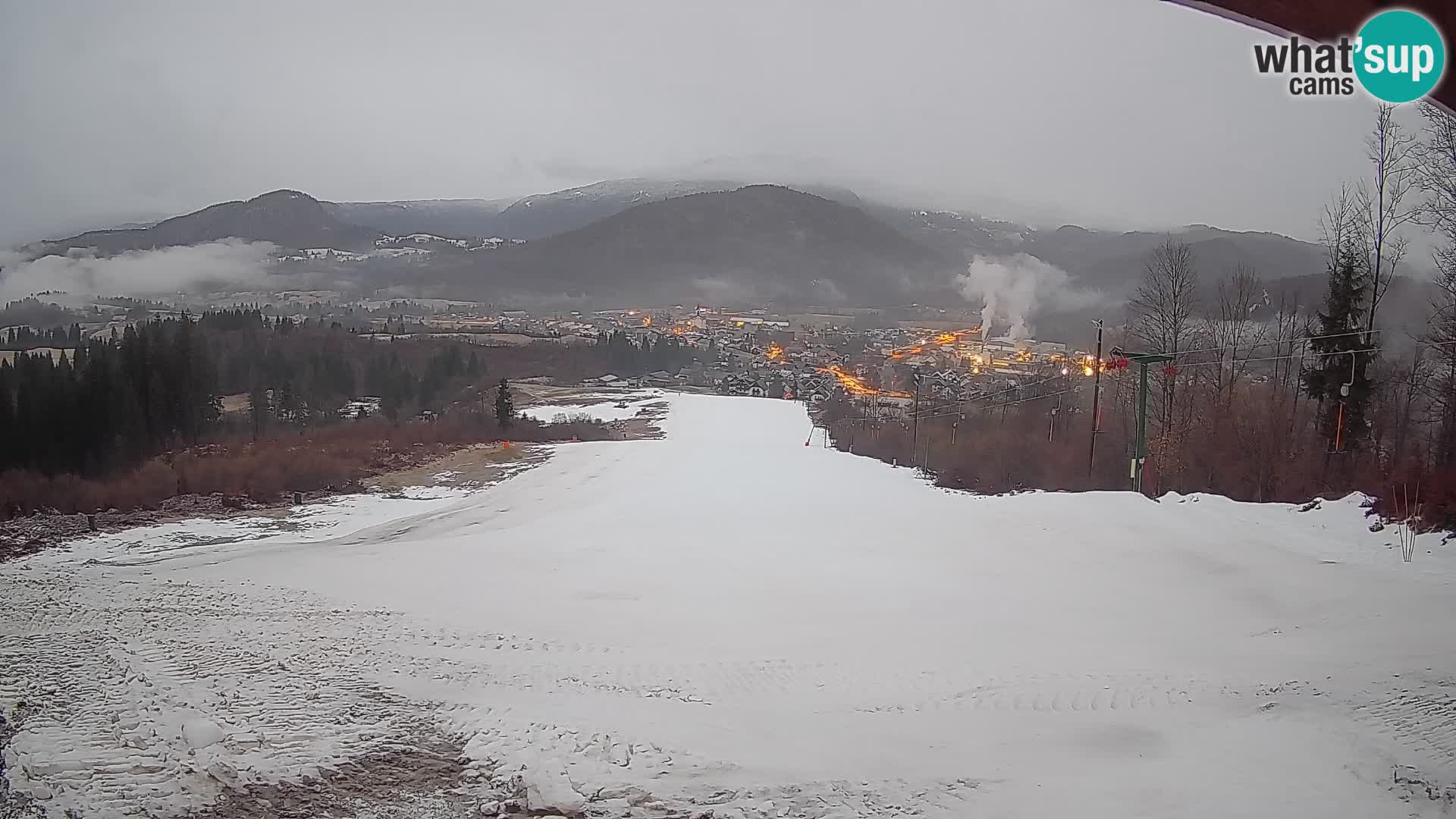 Livekamera Bohinjska Bistrica – Liveblick von der Skistation Kozji Hrbet