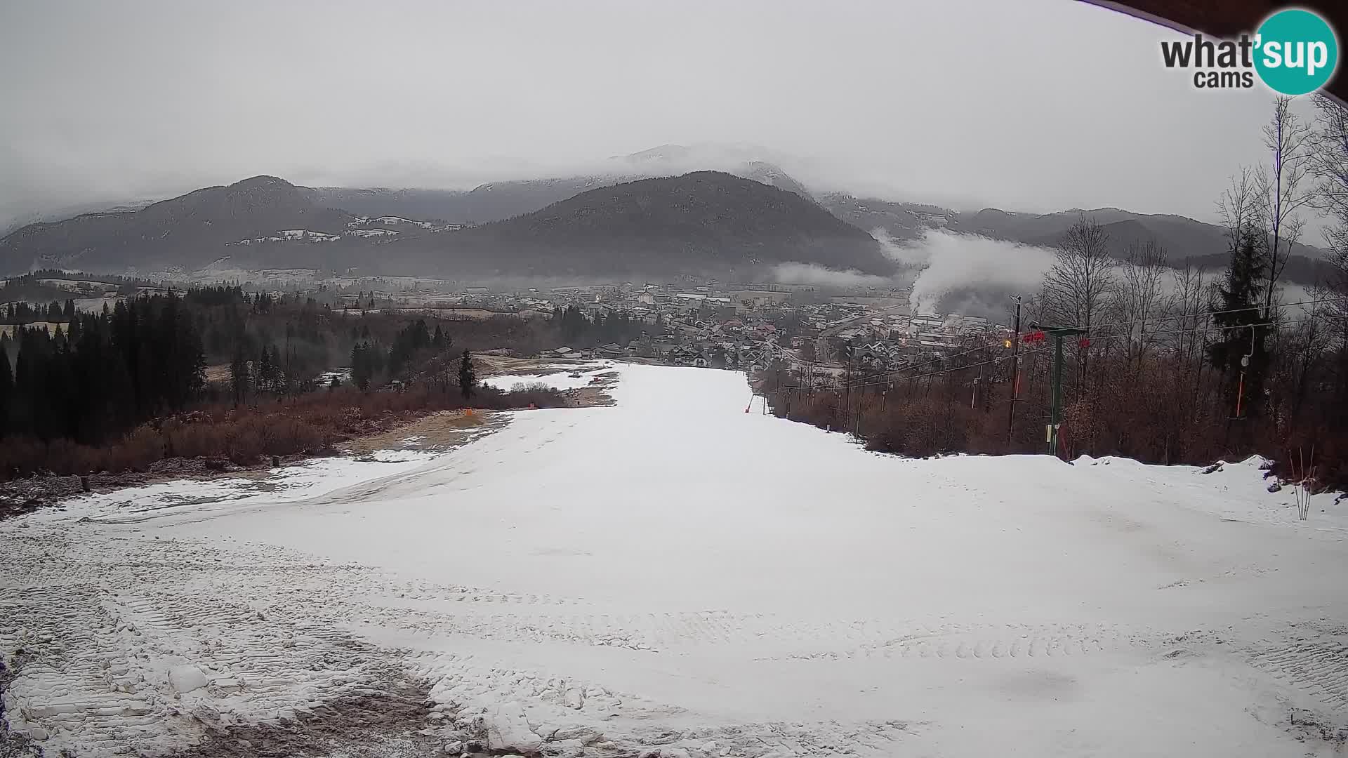 Webcam Bohinjska Bistrica – Vista live dalla stazione sciistica Kozji Hrbet