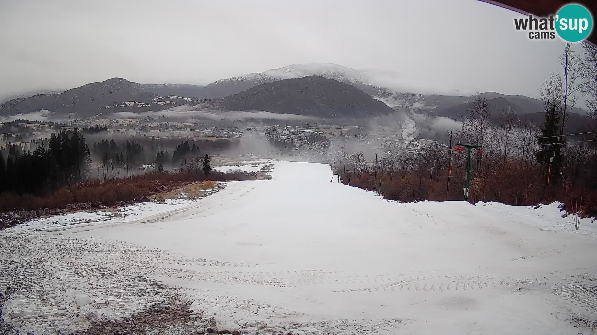 Livekamera Bohinjska Bistrica – Liveblick von der Skistation Kozji Hrbet
