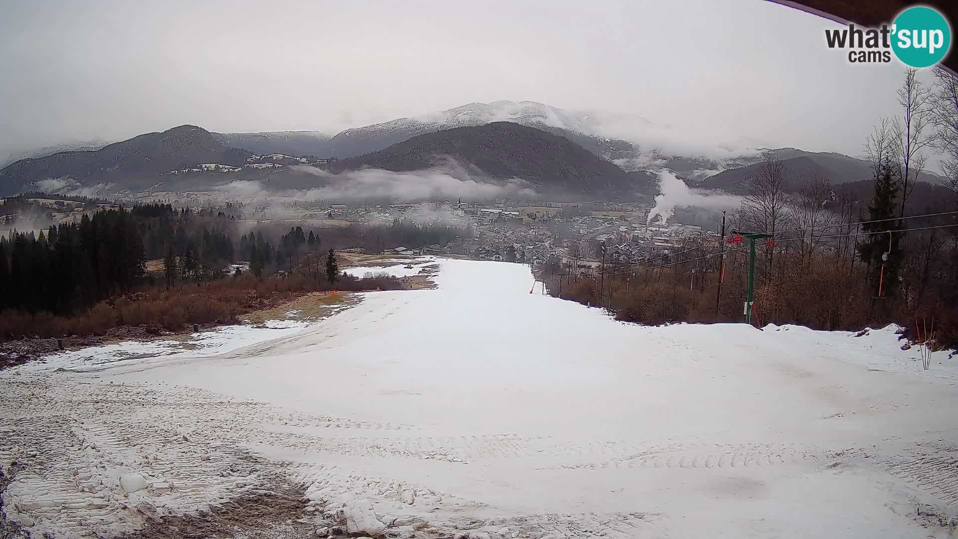 Webcam Bohinjska Bistrica – Vue en direct depuis la station de ski Kozji Hrbet