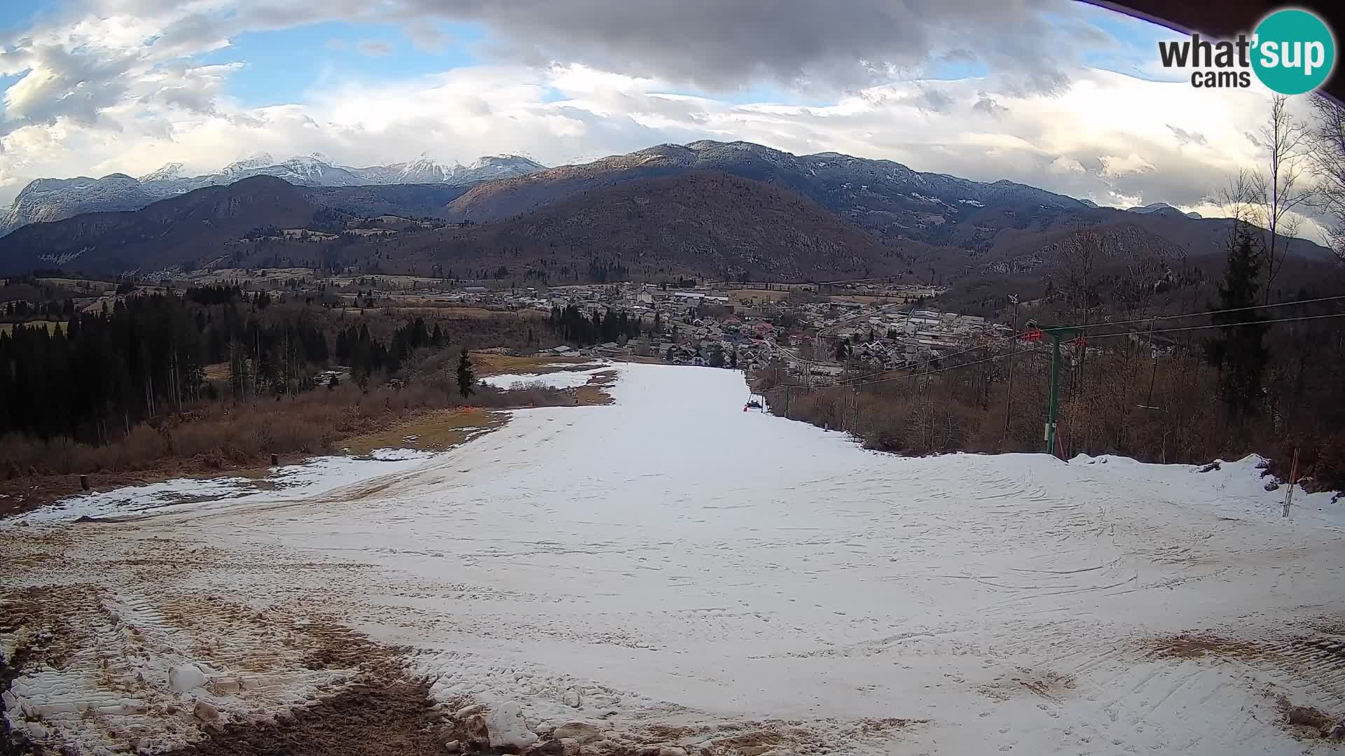 Webcam Bohinjska Bistrica – Live View from Kozji Hrbet Ski Station