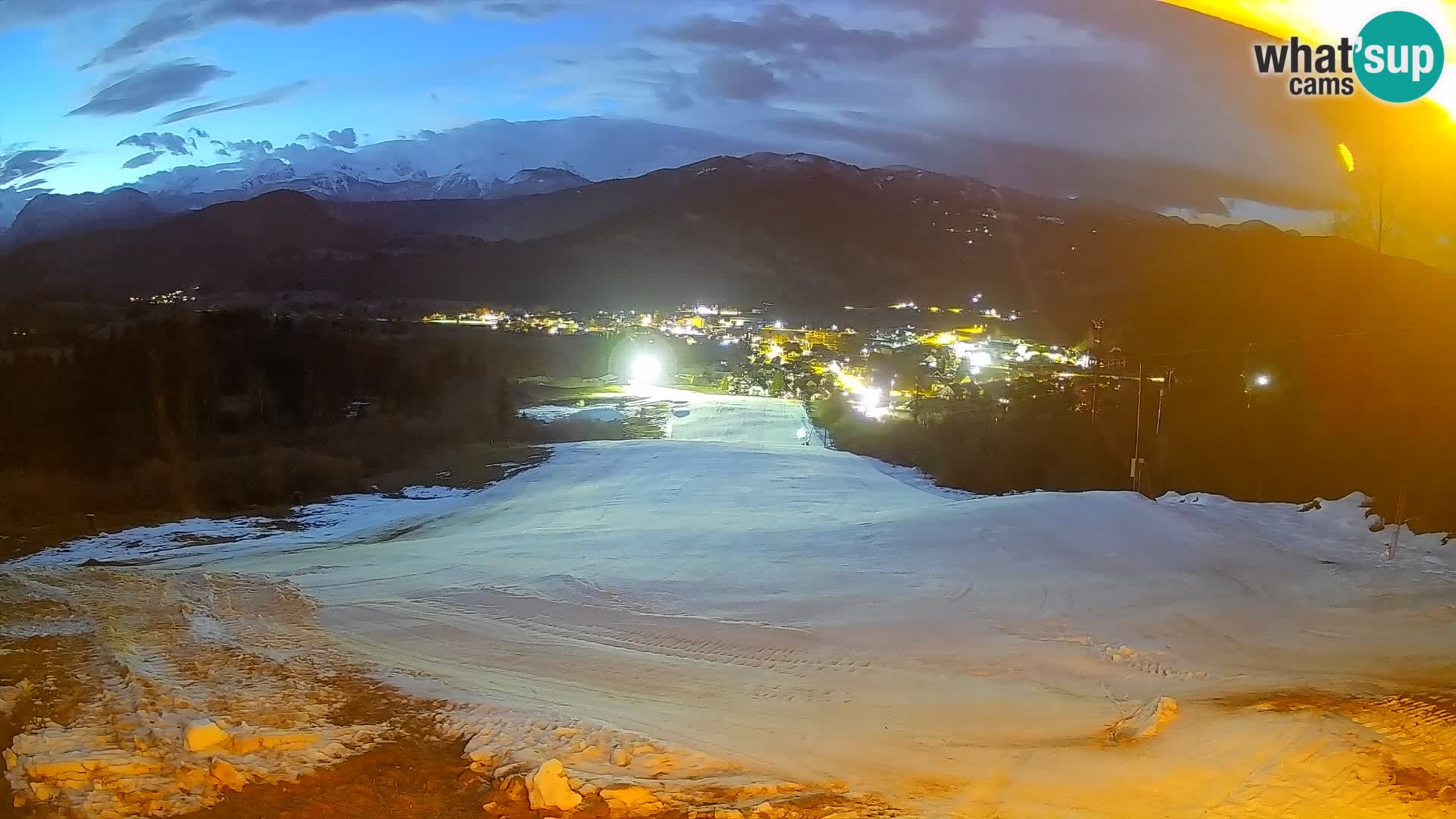 Webcam Bohinjska Bistrica – Vue en direct depuis la station de ski Kozji Hrbet