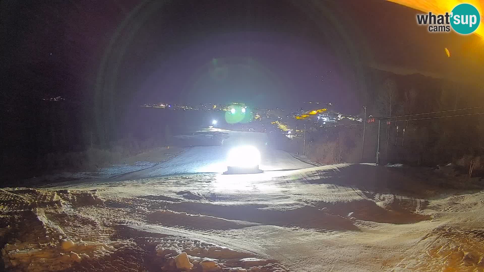 Webcam Bohinjska Bistrica – Vista live dalla stazione sciistica Kozji Hrbet