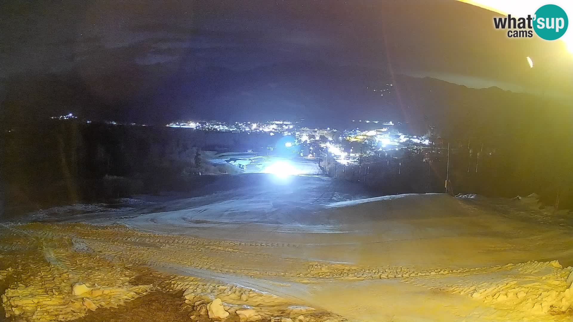 Spletna kamera Bohinjska Bistrica – Pogled v živo s smučišča Kozji Hrbet