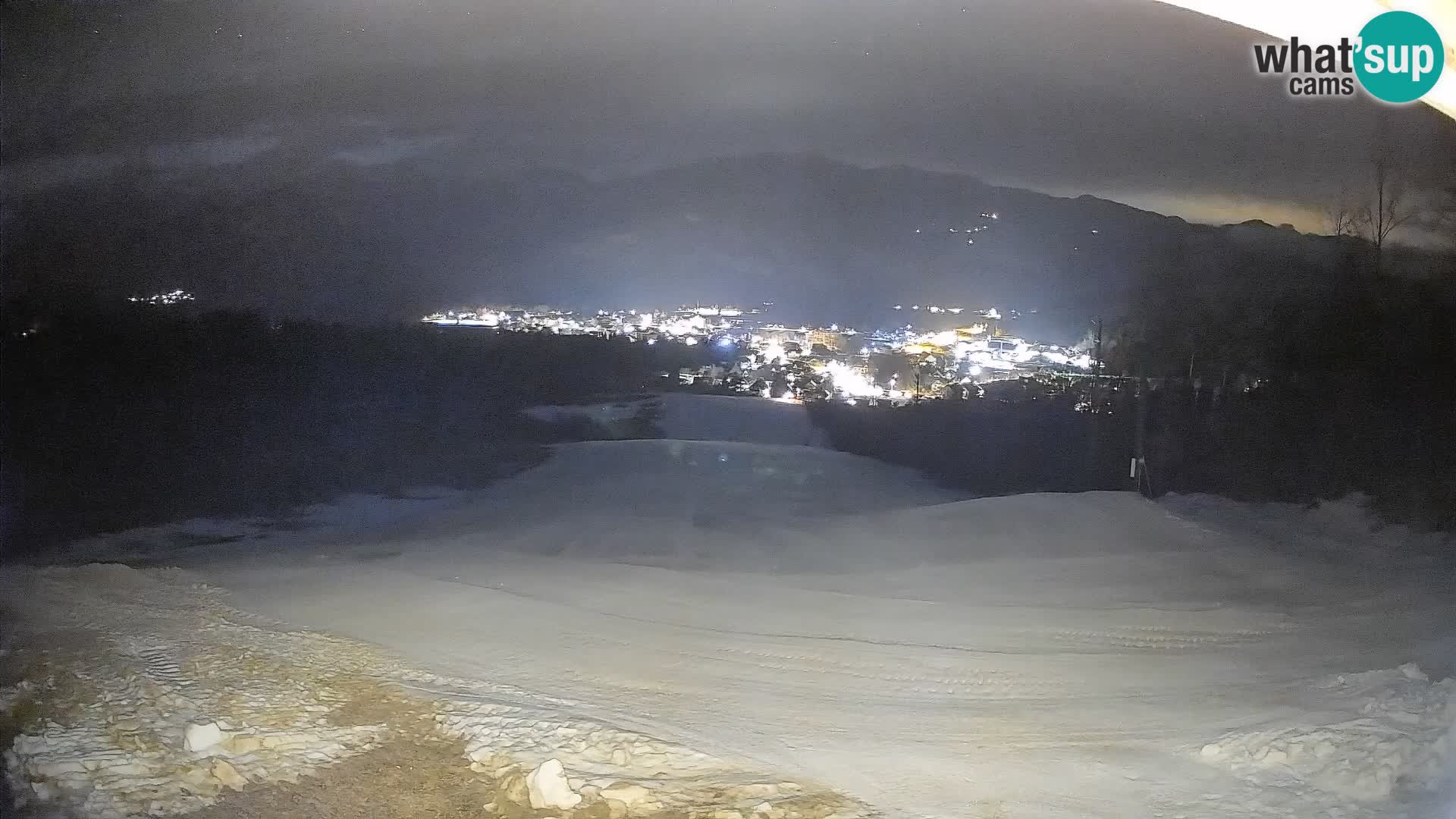 Spletna kamera Bohinjska Bistrica – Pogled v živo s smučišča Kozji Hrbet