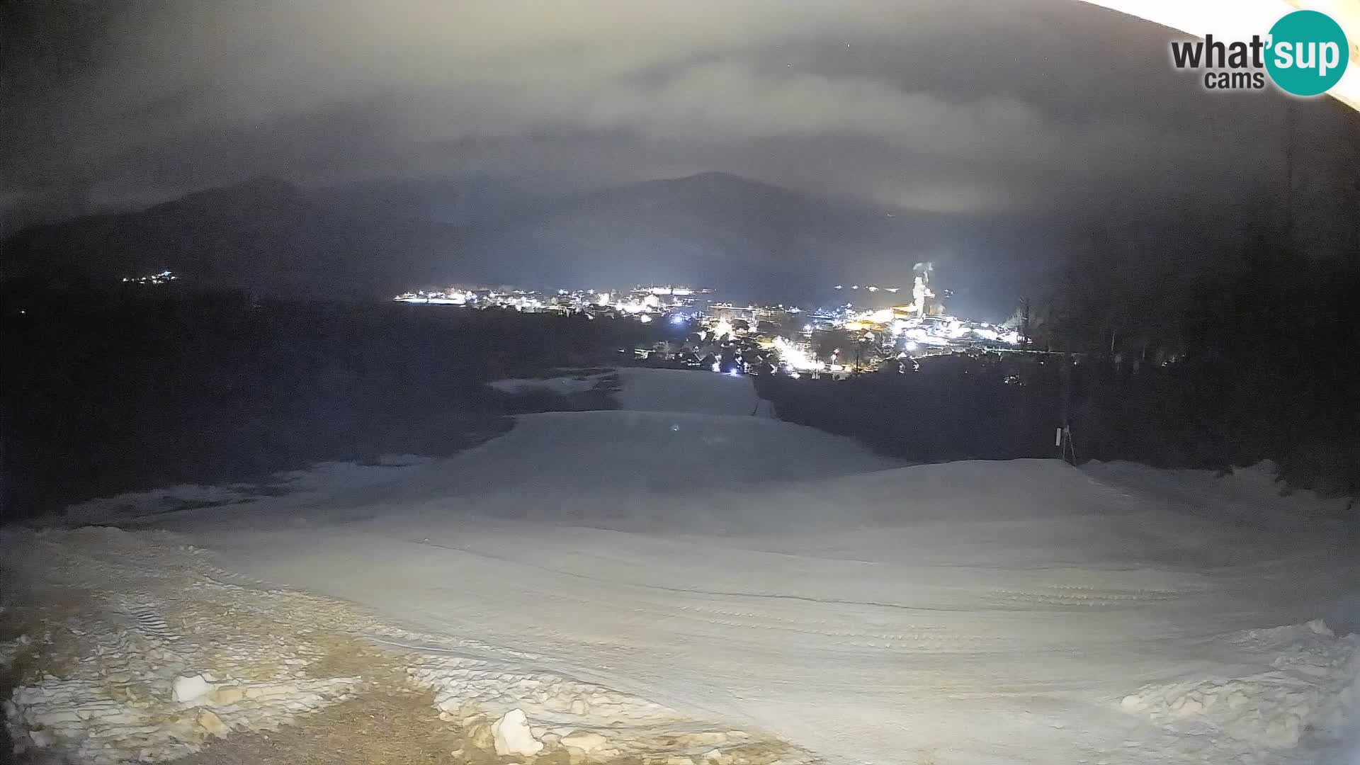 Cámara en vivo Bohinjska Bistrica – Vista en directo desde la estación de esquí Kozji Hrbet