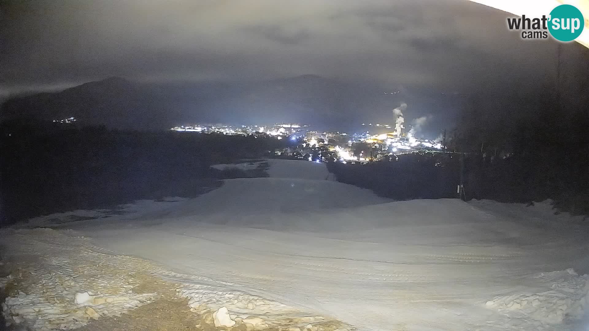 Cámara en vivo Bohinjska Bistrica – Vista en directo desde la estación de esquí Kozji Hrbet