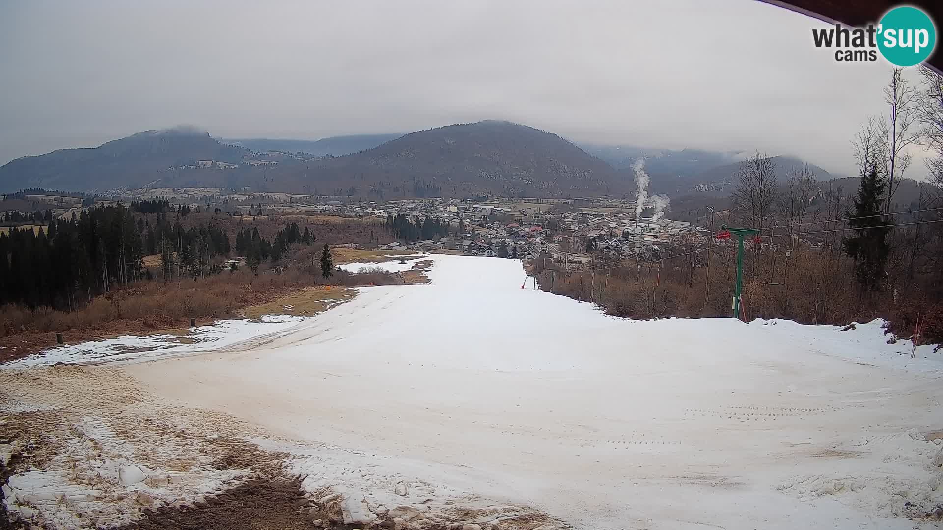 Webcam Bohinjska Bistrica – Vista live dalla stazione sciistica Kozji Hrbet