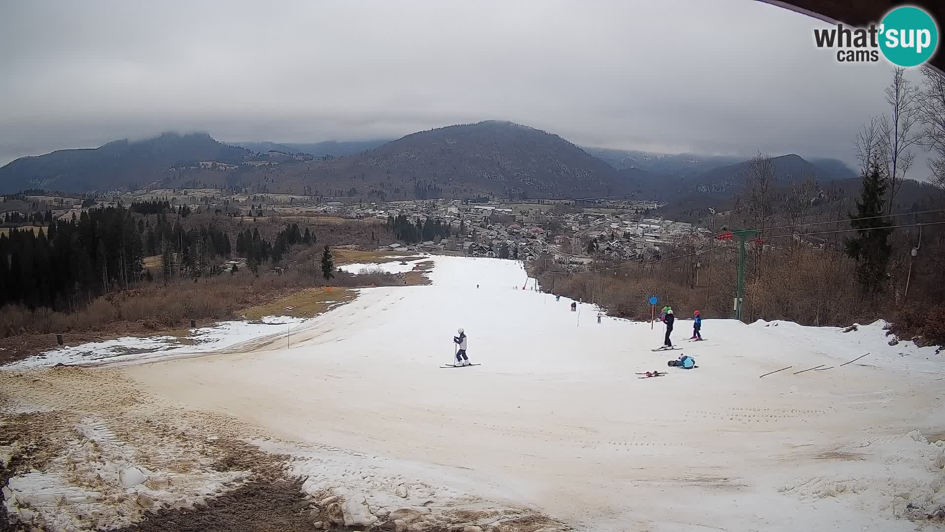 Webcam Bohinjska Bistrica – Vista live dalla stazione sciistica Kozji Hrbet