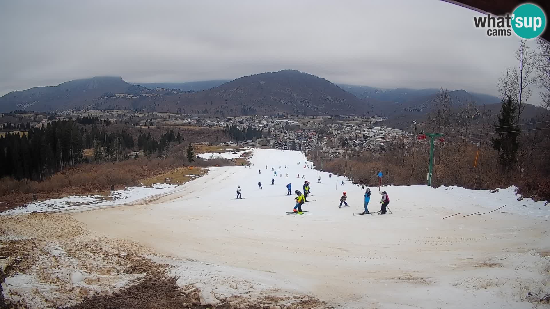 Webcam Bohinjska Bistrica – Vista live dalla stazione sciistica Kozji Hrbet