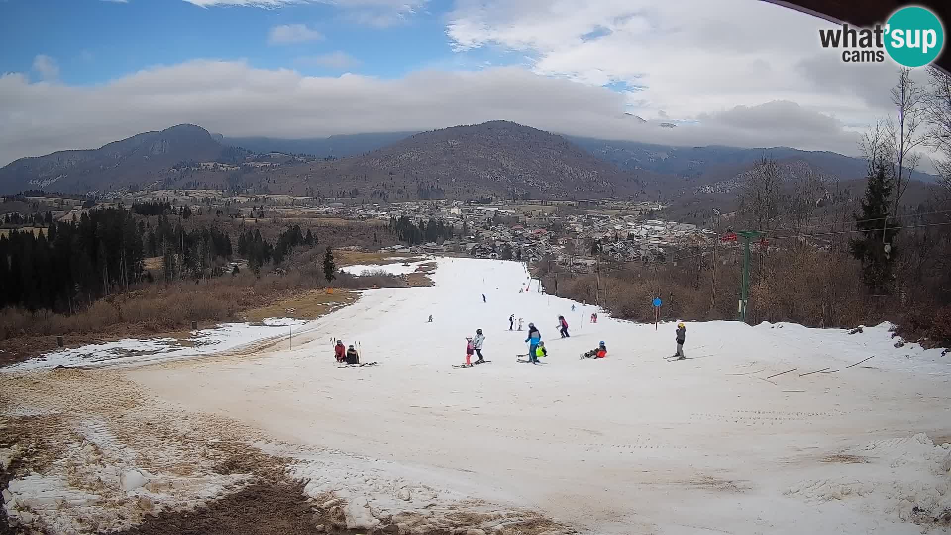 Webcam Bohinjska Bistrica – Vista live dalla stazione sciistica Kozji Hrbet