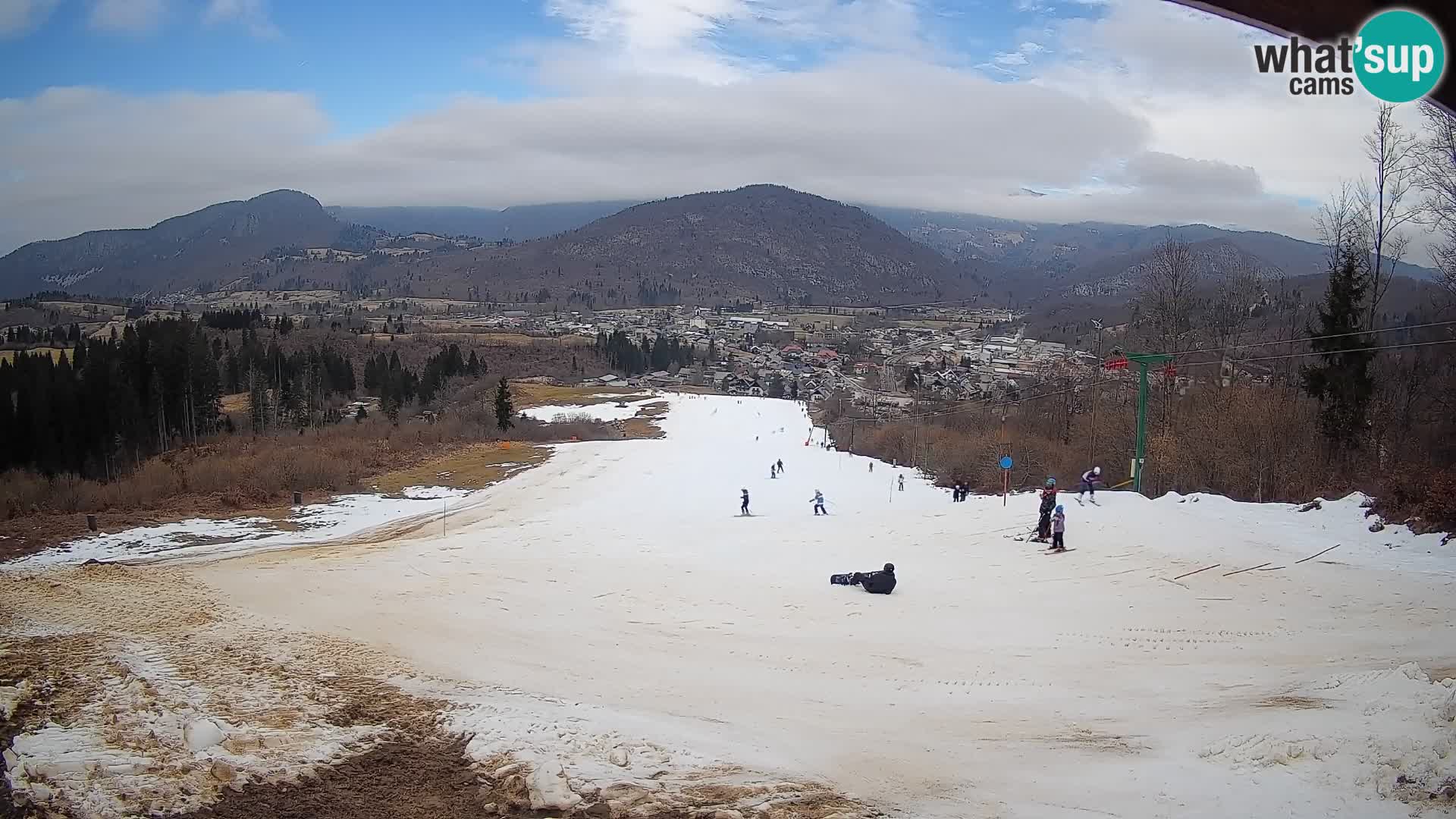 Webcam Bohinjska Bistrica – Vue en direct depuis la station de ski Kozji Hrbet