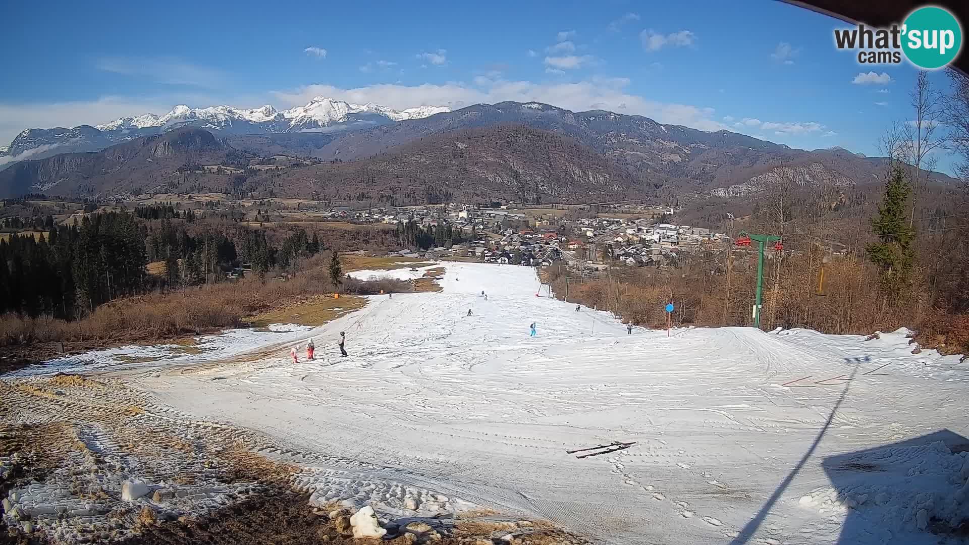 Webcam Bohinjska Bistrica – Vista live dalla stazione sciistica Kozji Hrbet