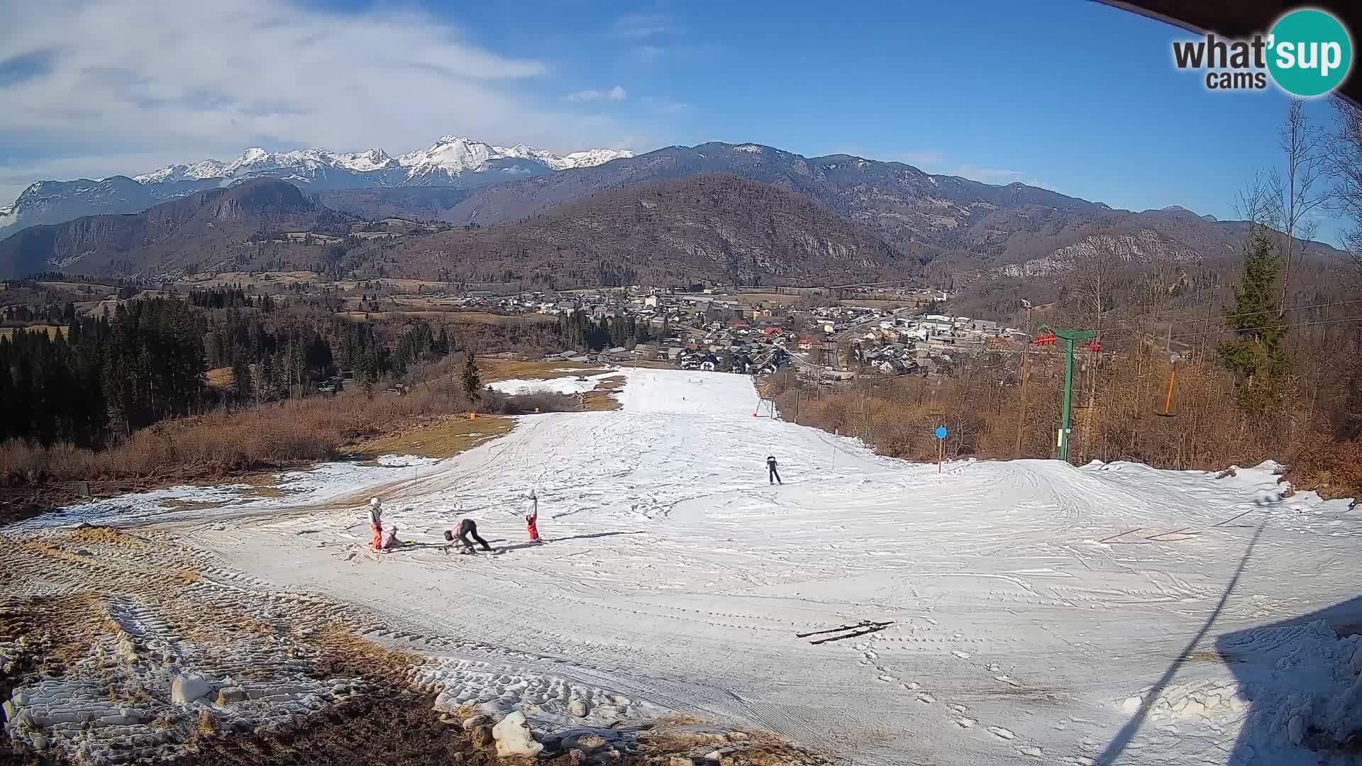 Webcam Bohinjska Bistrica – Live View from Kozji Hrbet Ski Station