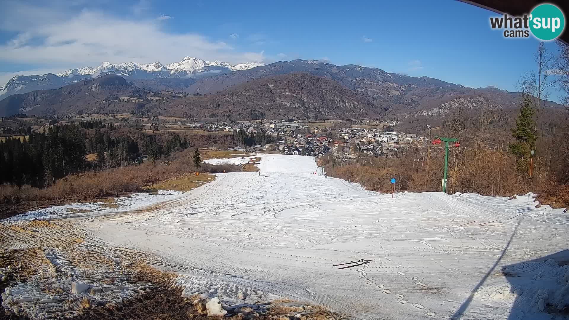Cámara en vivo Bohinjska Bistrica – Vista en directo desde la estación de esquí Kozji Hrbet