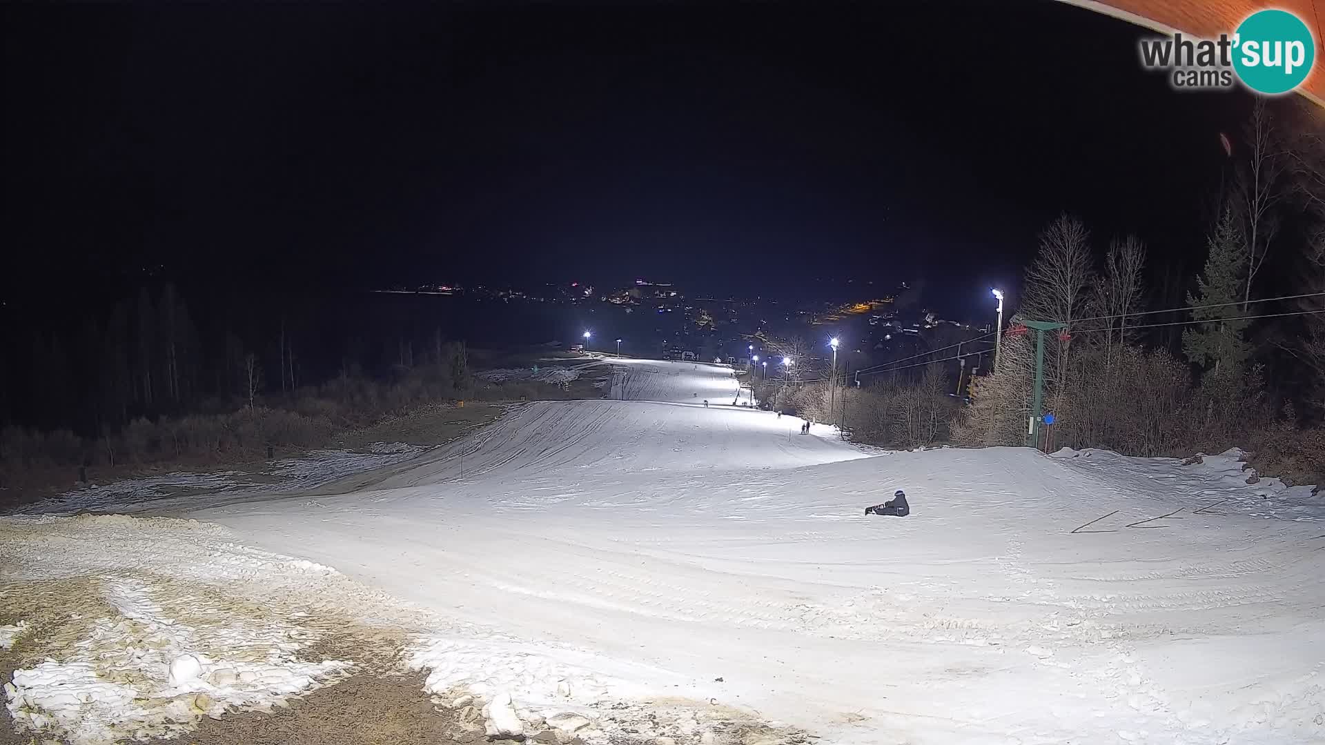 Kamera uživo Bohinjska Bistrica – Pogled u stvarnom vremenu sa skijališta Kozji Hrbet