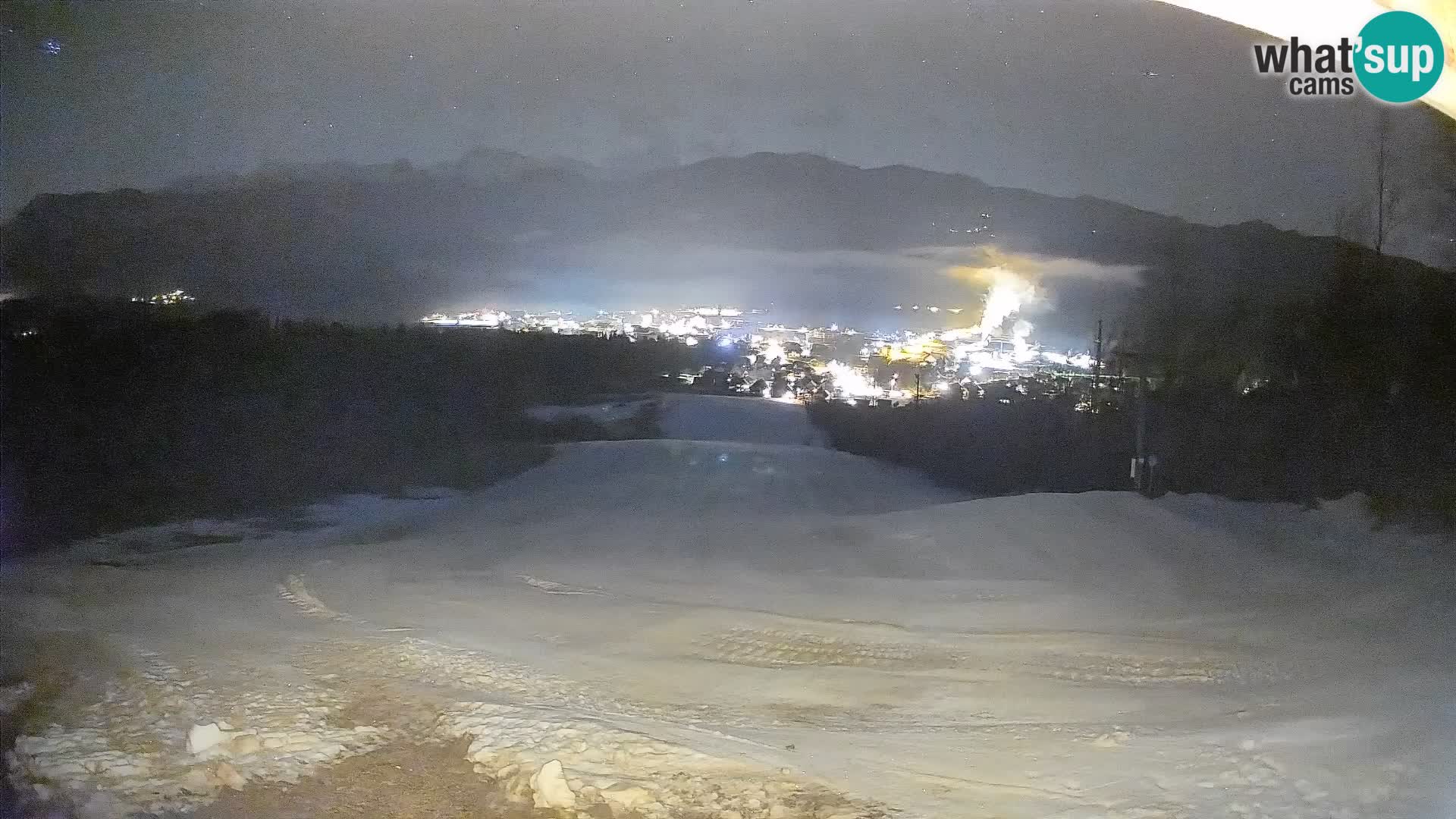Webcam Bohinjska Bistrica – Live View from Kozji Hrbet Ski Station