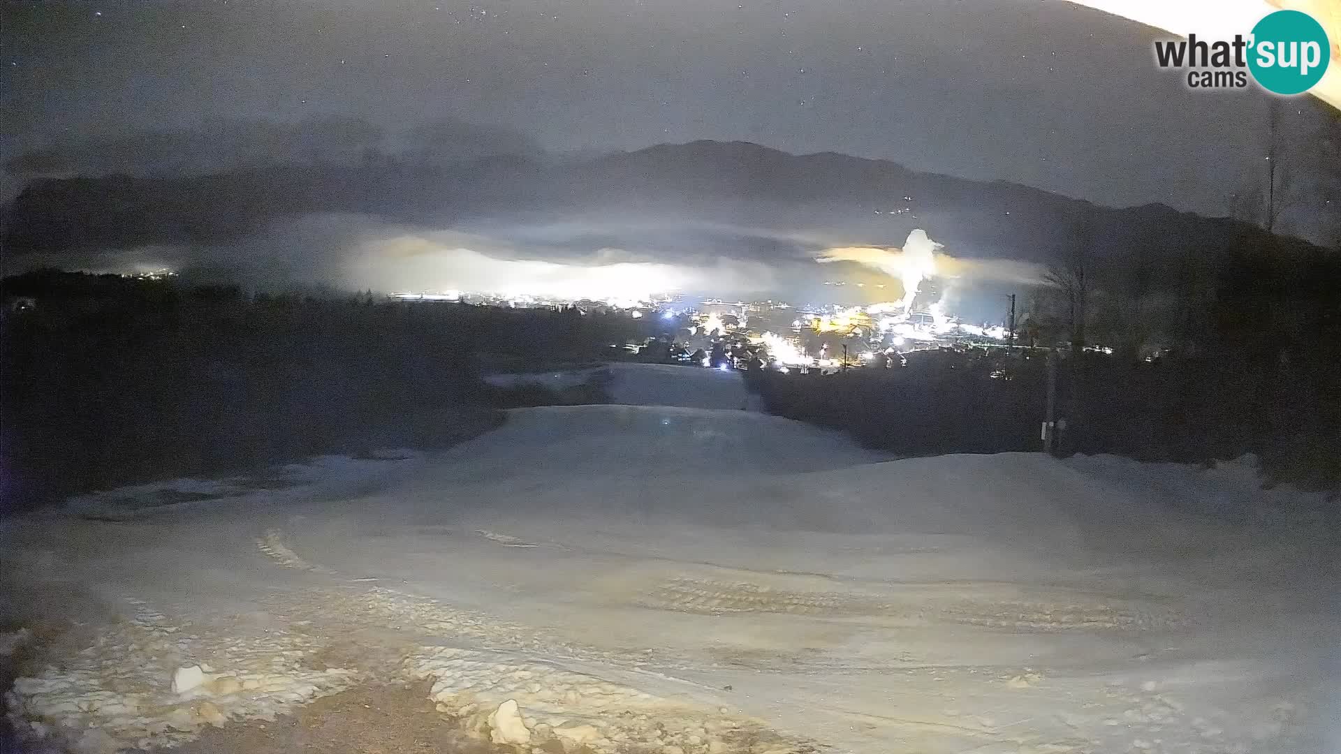 Webcam Bohinjska Bistrica – Live View from Kozji Hrbet Ski Station